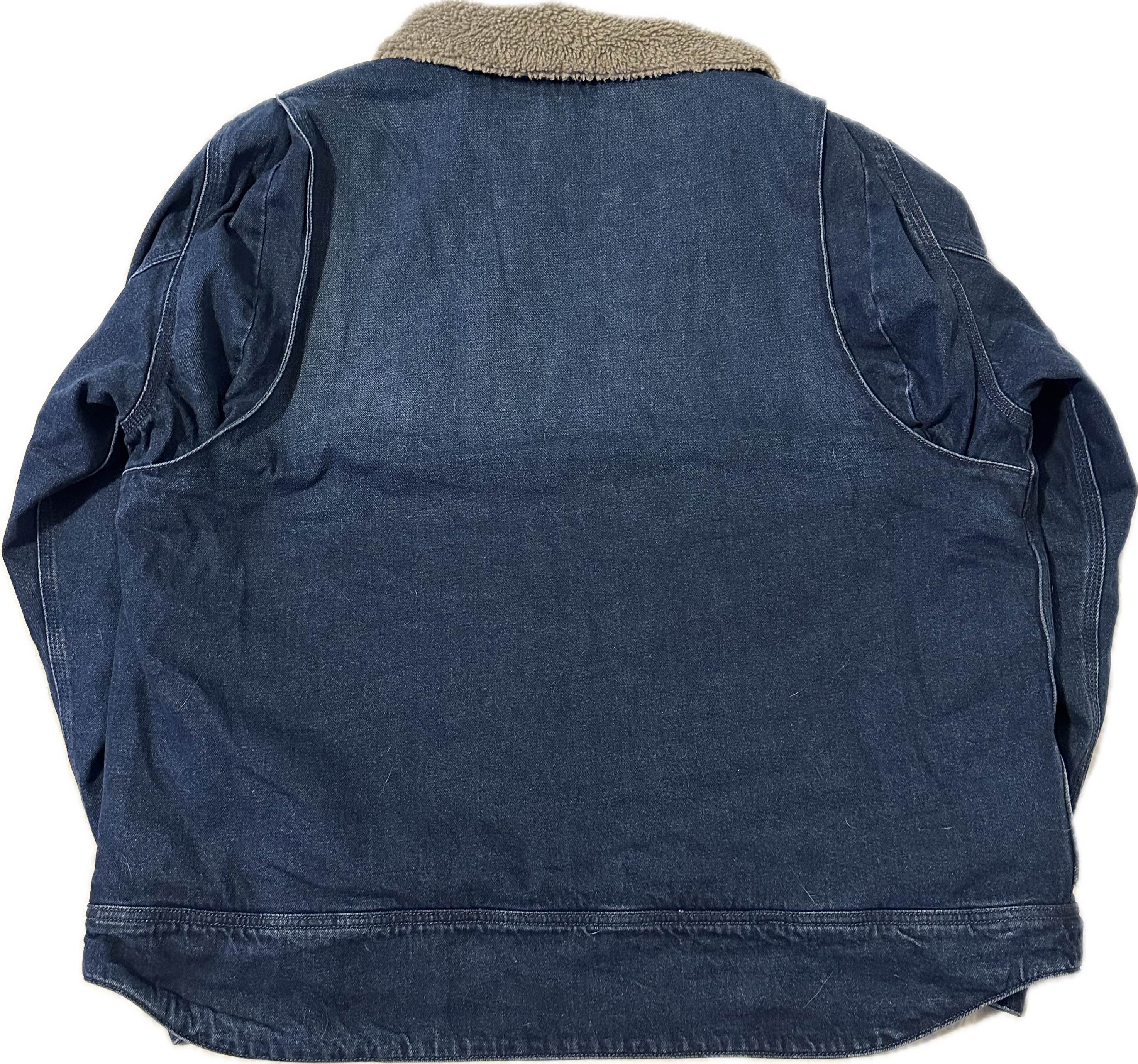 Carhartt Carhartt Denim Sherpa-Lined Jacket Size US XL / EU 56 / 4 - 3 Thumbnail