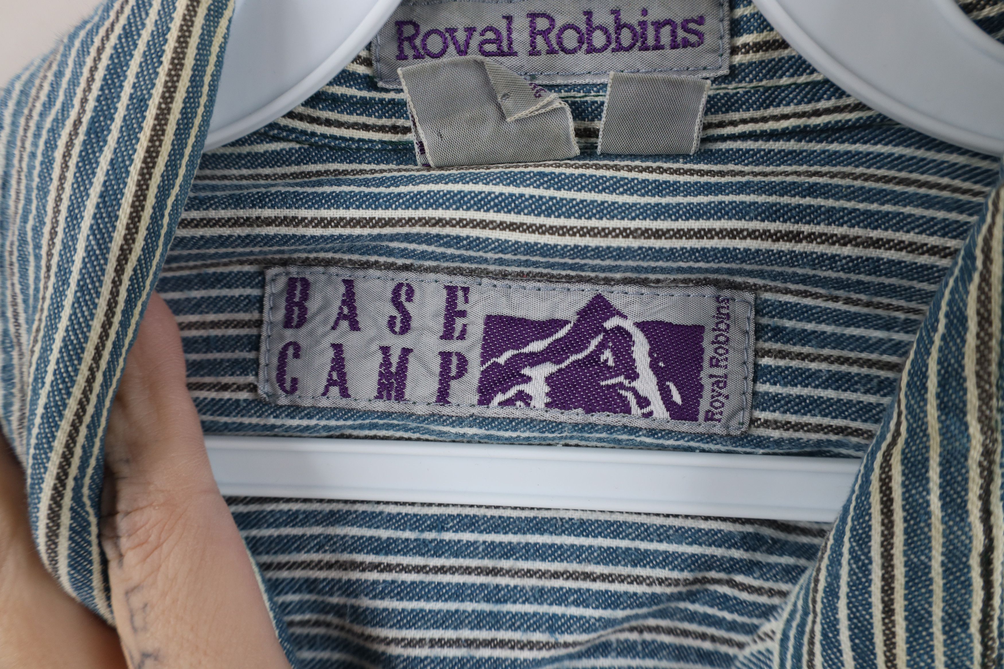Royal Robbins Vintage 90s Royal Robbins Flannel Collared Button Shirt Size US XL / EU 56 / 4 - 9 Thumbnail