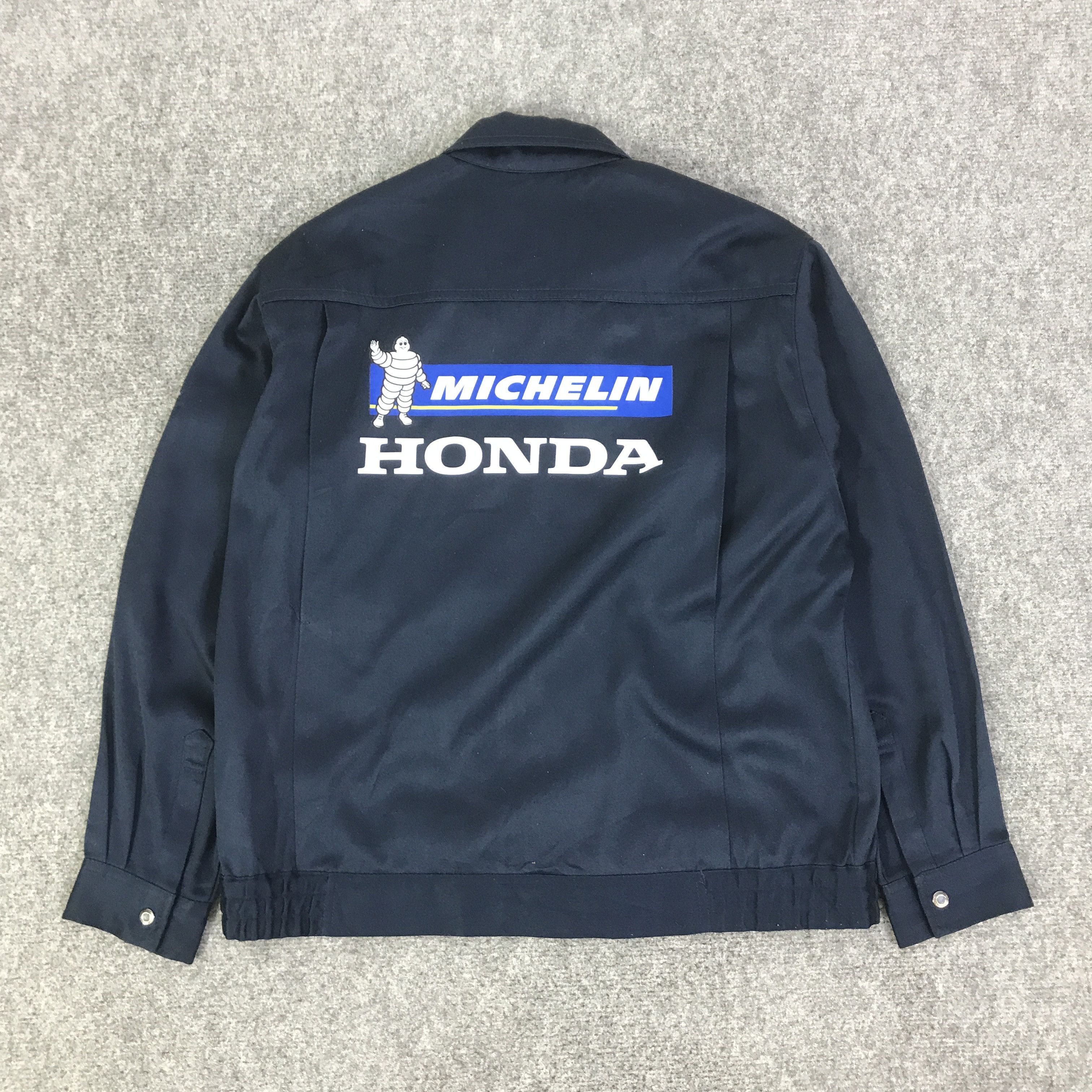 Japanese Brand HONDA X MICHELIN RACING CUSTOM JAPAN JACKET K98B16 Size US M / EU 48-50 / 2 - 1 Thumbnail