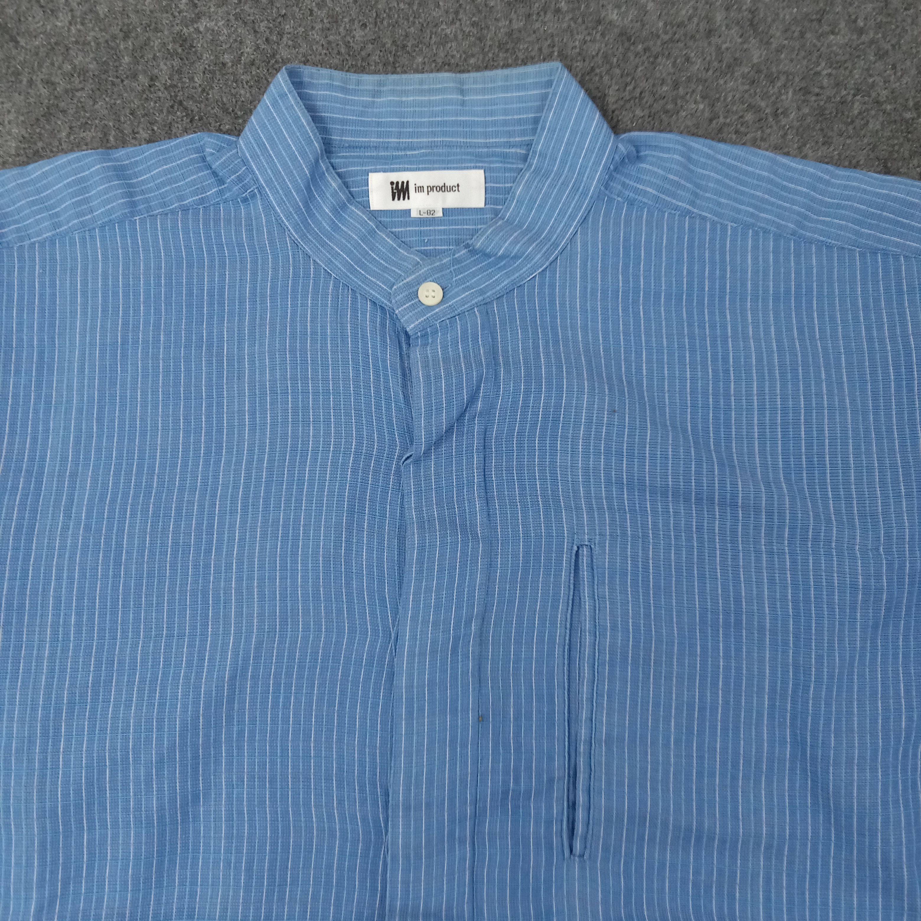 Issey Miyake IM Product by Issey Miyake Japanese Button Up Shirt C259N61 Size US L / EU 52-54 / 3 - 2 Thumbnail