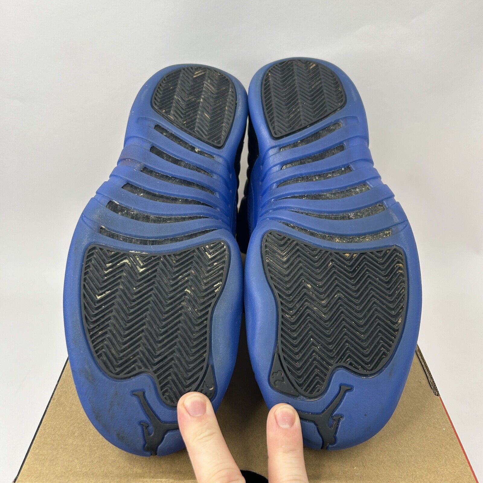 Nike Nike Air Jordan 12 Retro “Black Game Royal” 2024 Size US 9.5 / EU 42-43 - 7 Thumbnail