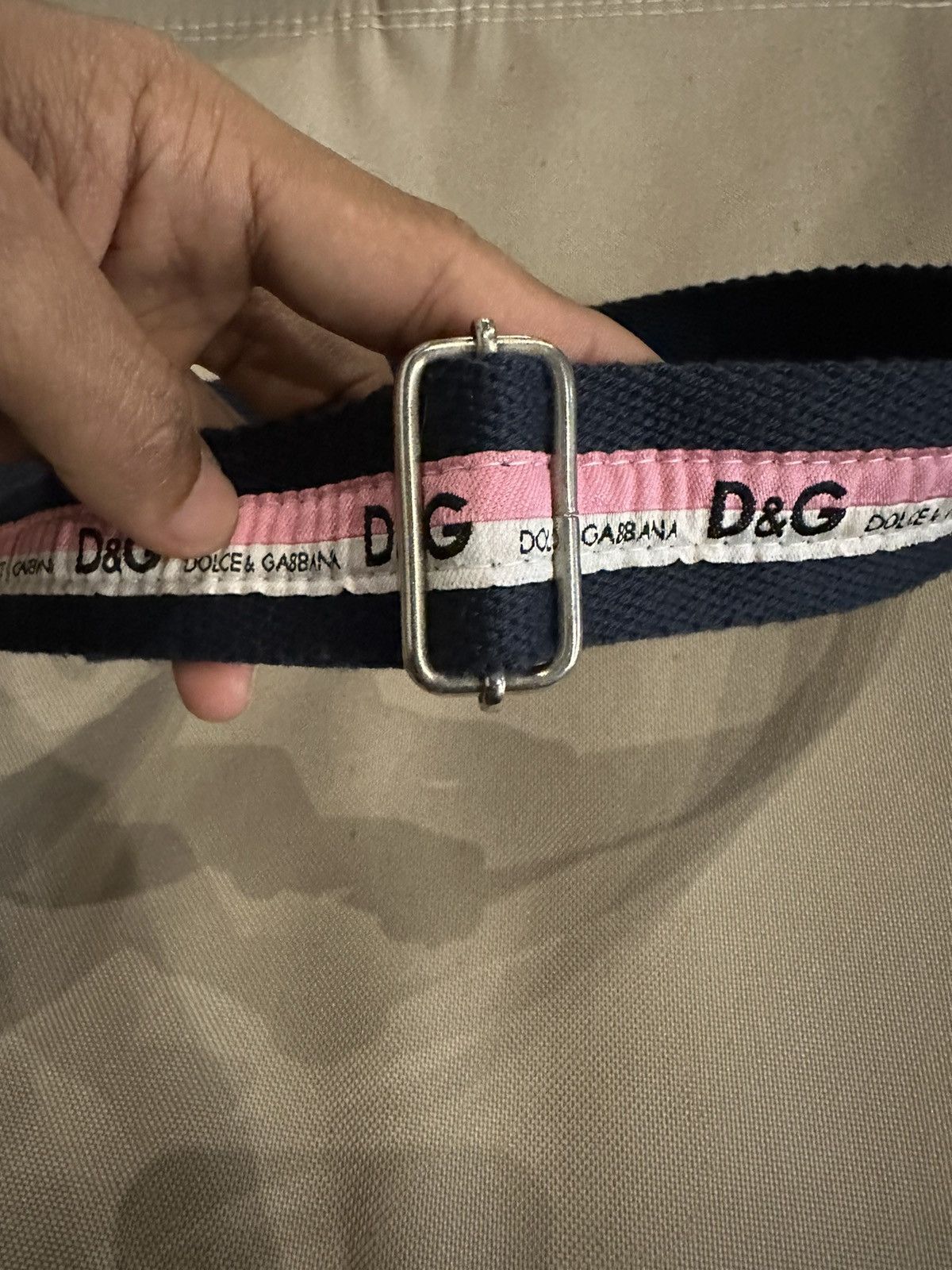 Dolce & Gabbana Dolce&Gabbana For Real Lovers Spell Logo Belt Size ONE SIZE - 3 Thumbnail