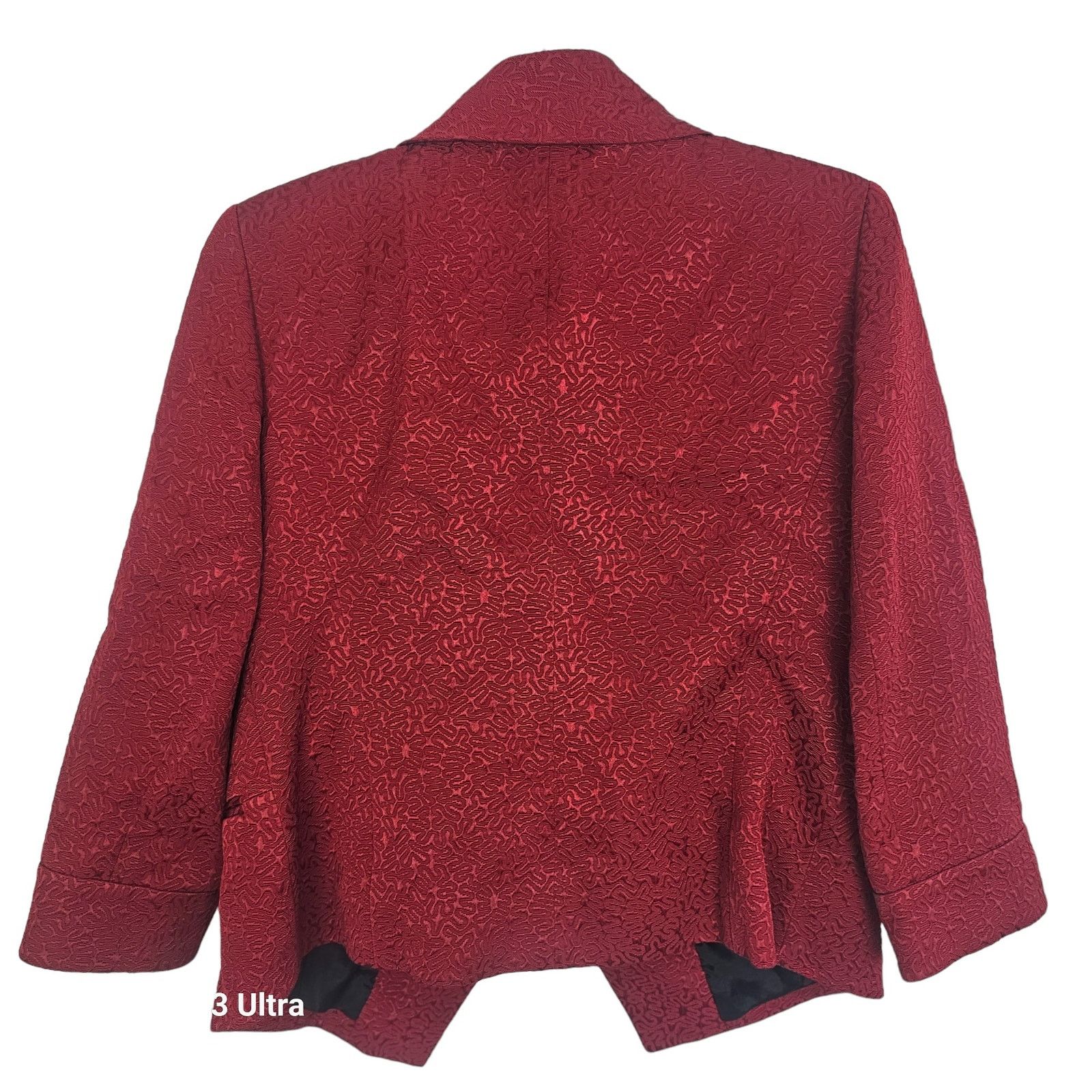 Lafayette 148 Lafayette 148 Womens Crop Blazer Size 2 Textured Holiday Size XS / US 0-2 / IT 36-38 - 9 Thumbnail