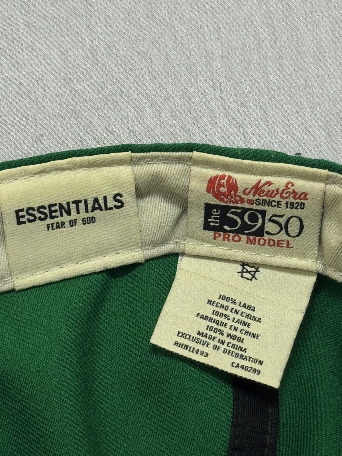Essentials × New Era New Era x Fear of God Essentials 59FIFTY fitted hat Size ONE SIZE - 11 Thumbnail