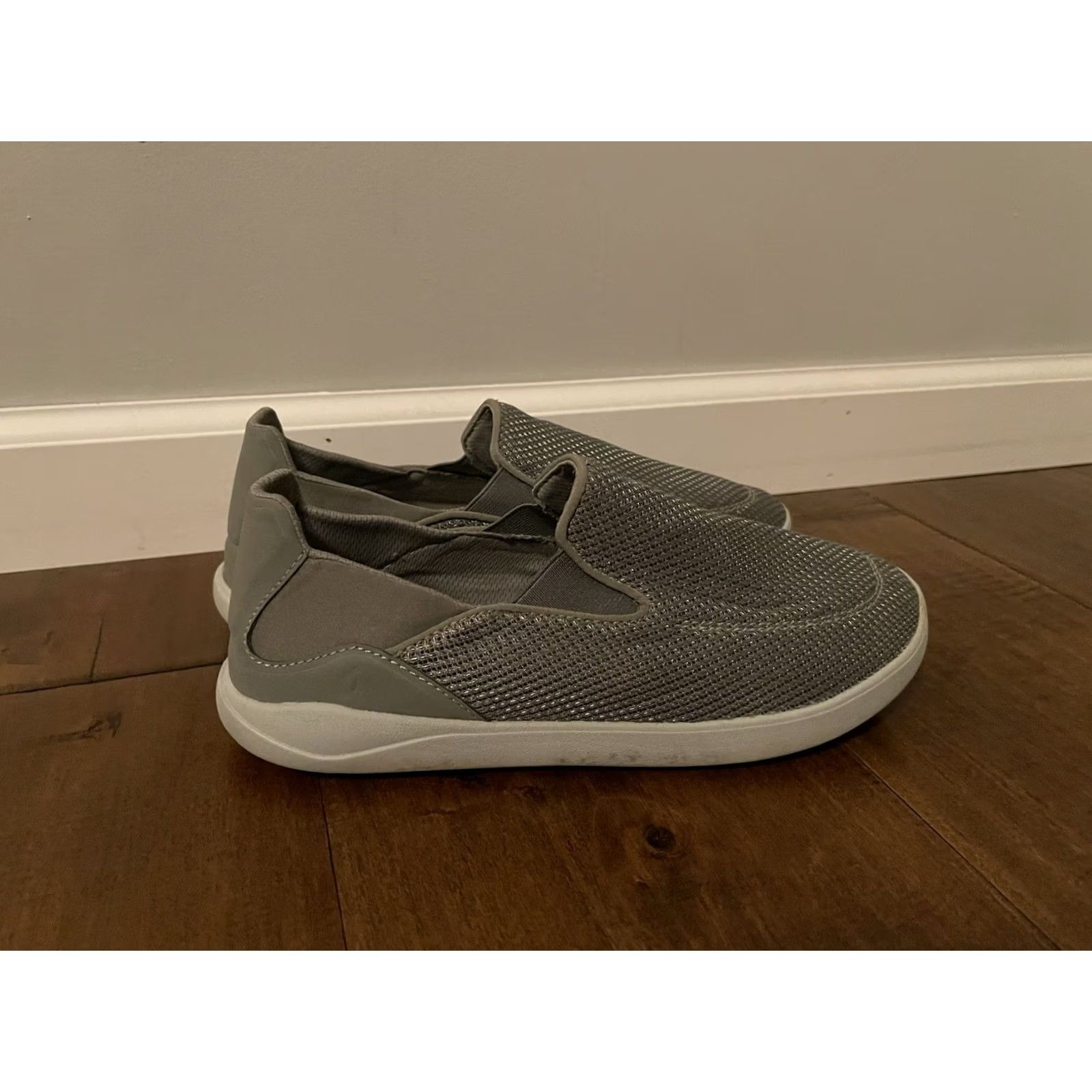 Olukai Olukai Mens Gray Slip On Low Top Loafers - Sneakers Size US M / EU 48-50 / 2 - 2 Thumbnail