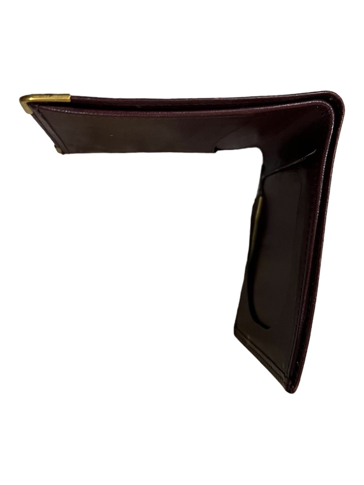 Cartier OG Cartier Mastrin Bordeux Leather Calf Skin BiFold Wallet Size ONE SIZE - 5 Thumbnail