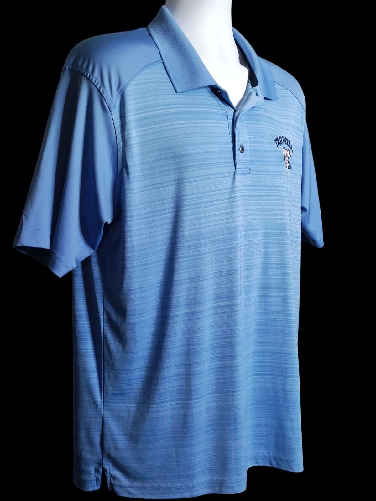 Champion University of North Carolina Tar Heels Men's Polo Shirt Size US L / EU 52-54 / 3 - 4 Thumbnail