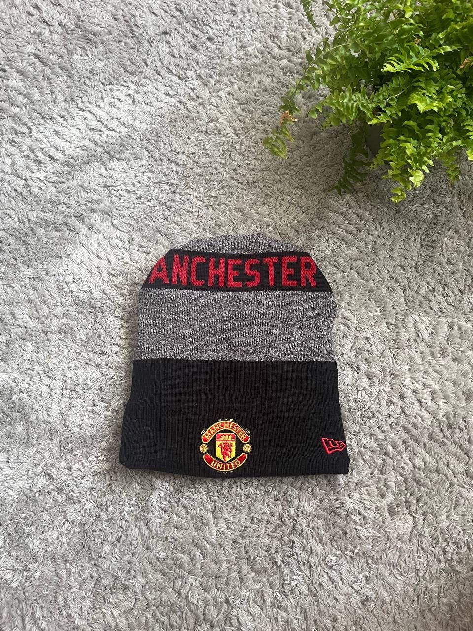 New Era Manchester United Hat New Era Vintage Soccer Logo Rare Size ONE SIZE - 3 Thumbnail