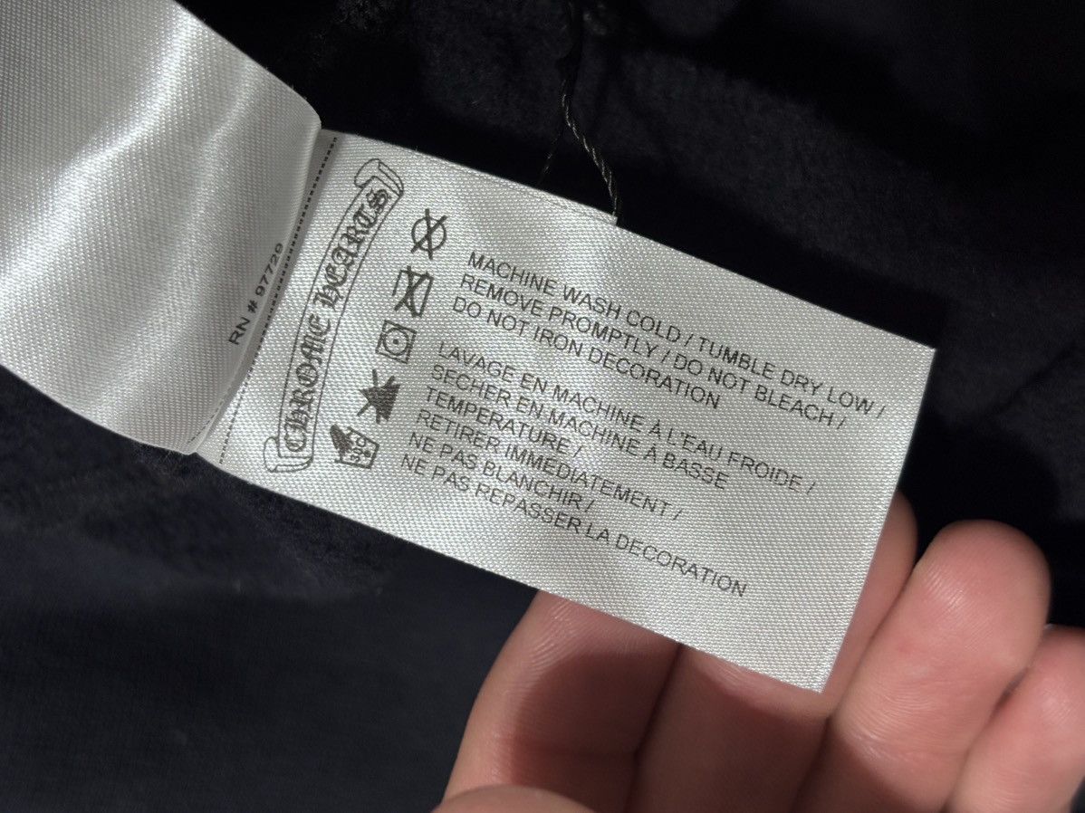 Chrome Hearts Chrome Hearts Vertical Logo Zip Up Hoodie Size US L / EU 52-54 / 3 - 11 Thumbnail