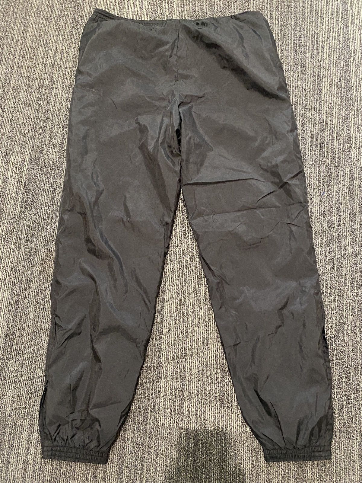 Nike × Vintage Nike Vintage Track Pants Nylon Y2K Drill Streetwear Swoosh Size US 36 / EU 52 - 7 Thumbnail