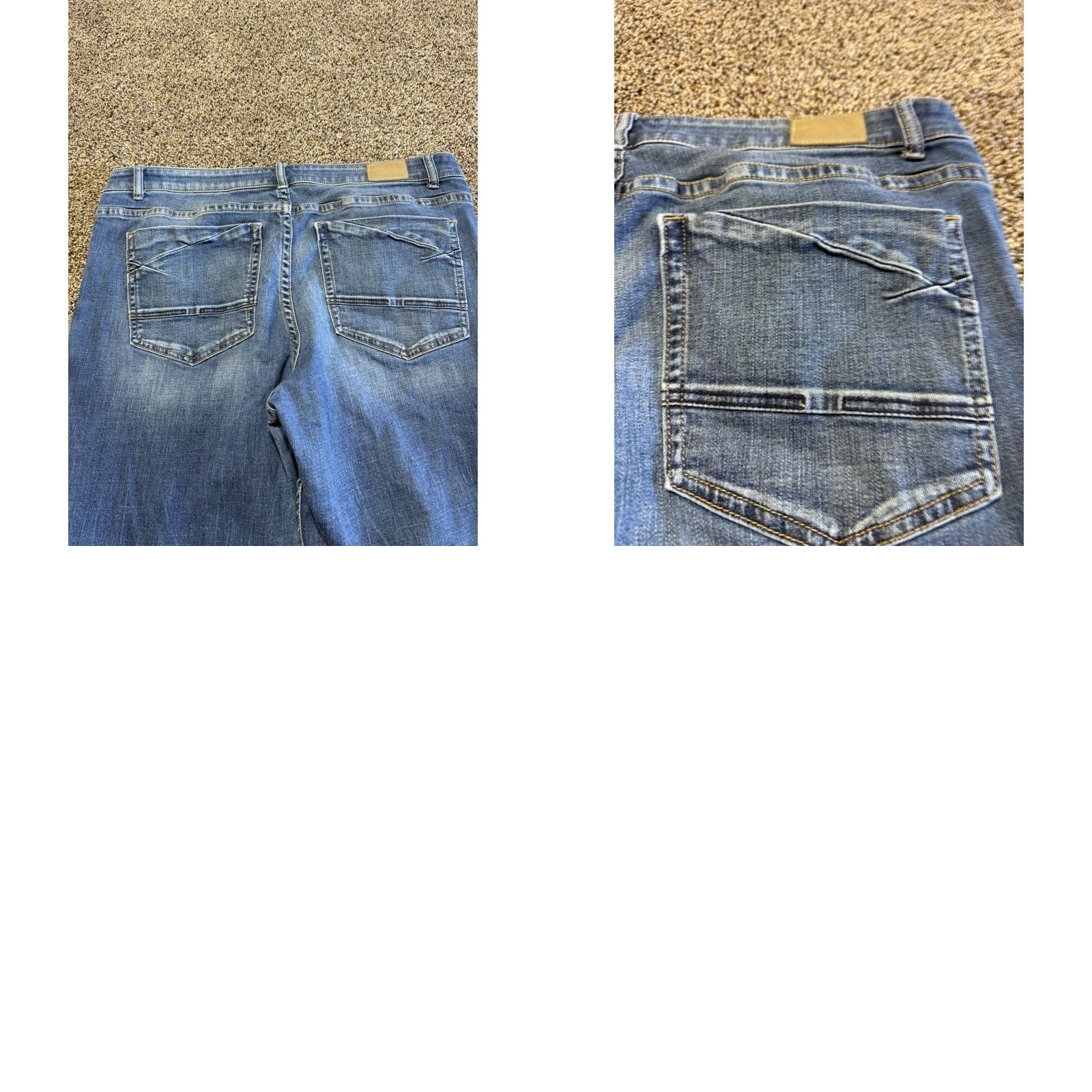 Vintage BKE Buckle Payton Men Jeans Size 38 Blue Denim Mid Rise Bootcut 38X35 Size US 38 / EU 54 - 9 Thumbnail