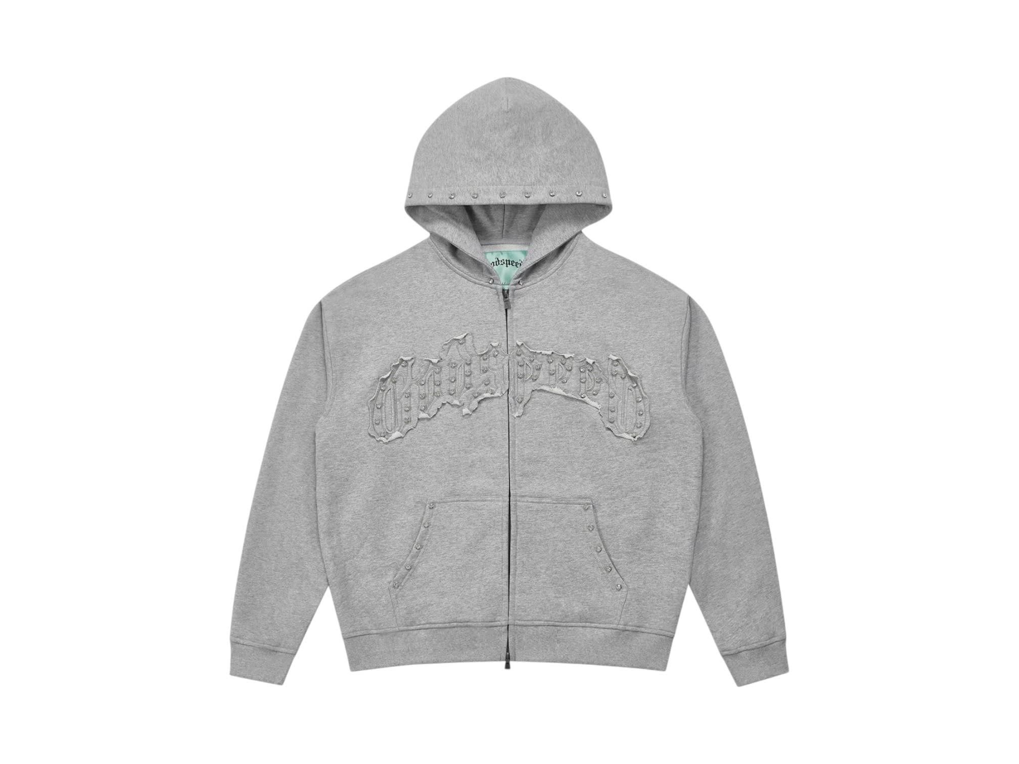 Godspeed Godspeed 'Symmetric Studded' Grey Hoodie Size US S / EU 44-46 / 1 - 1 Preview