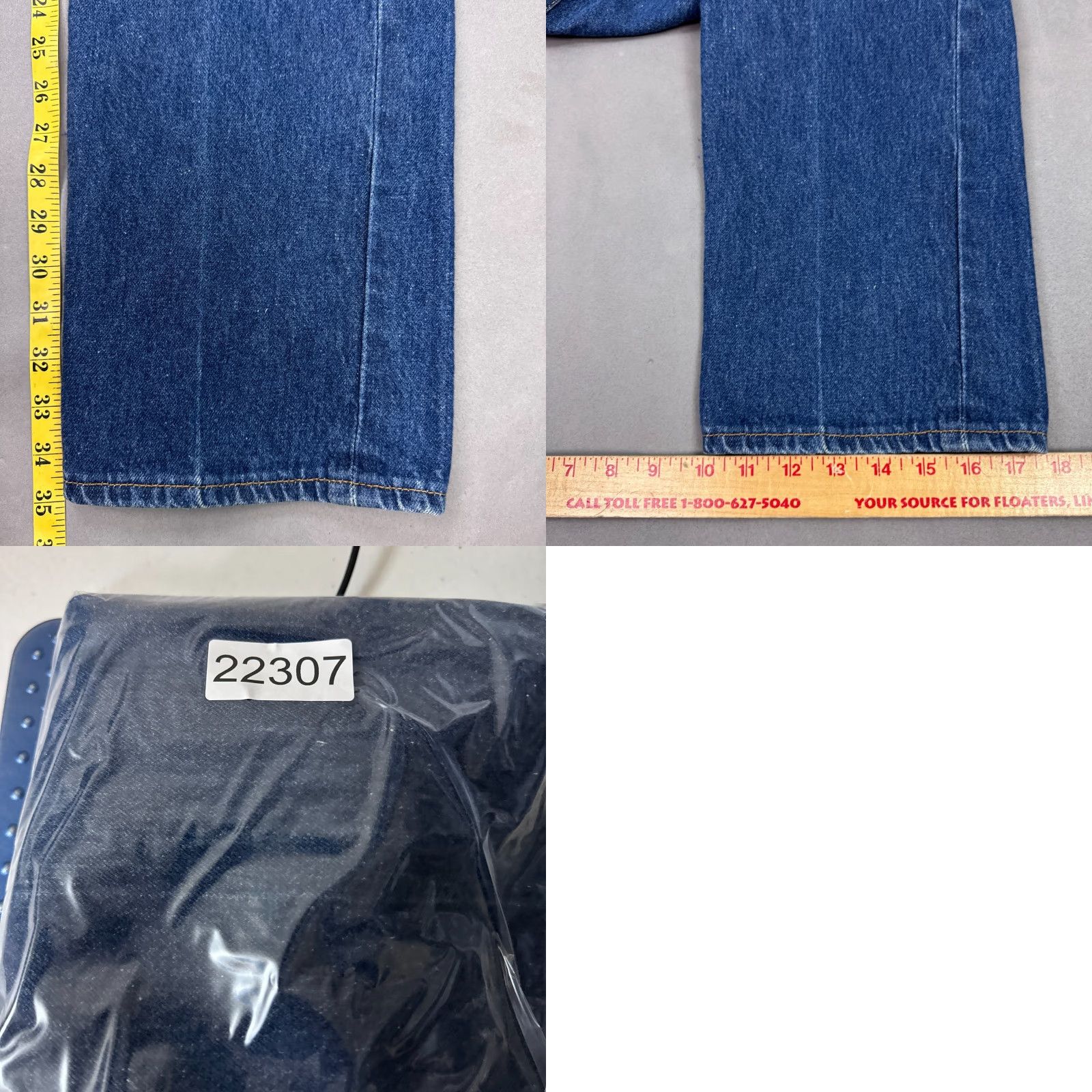 Levi's VINTAGE Levi's 501 Jeans Mens 36x34 Blue 90s Made USA Distressed Jeans Size US 36 / EU 52 - 10 Thumbnail