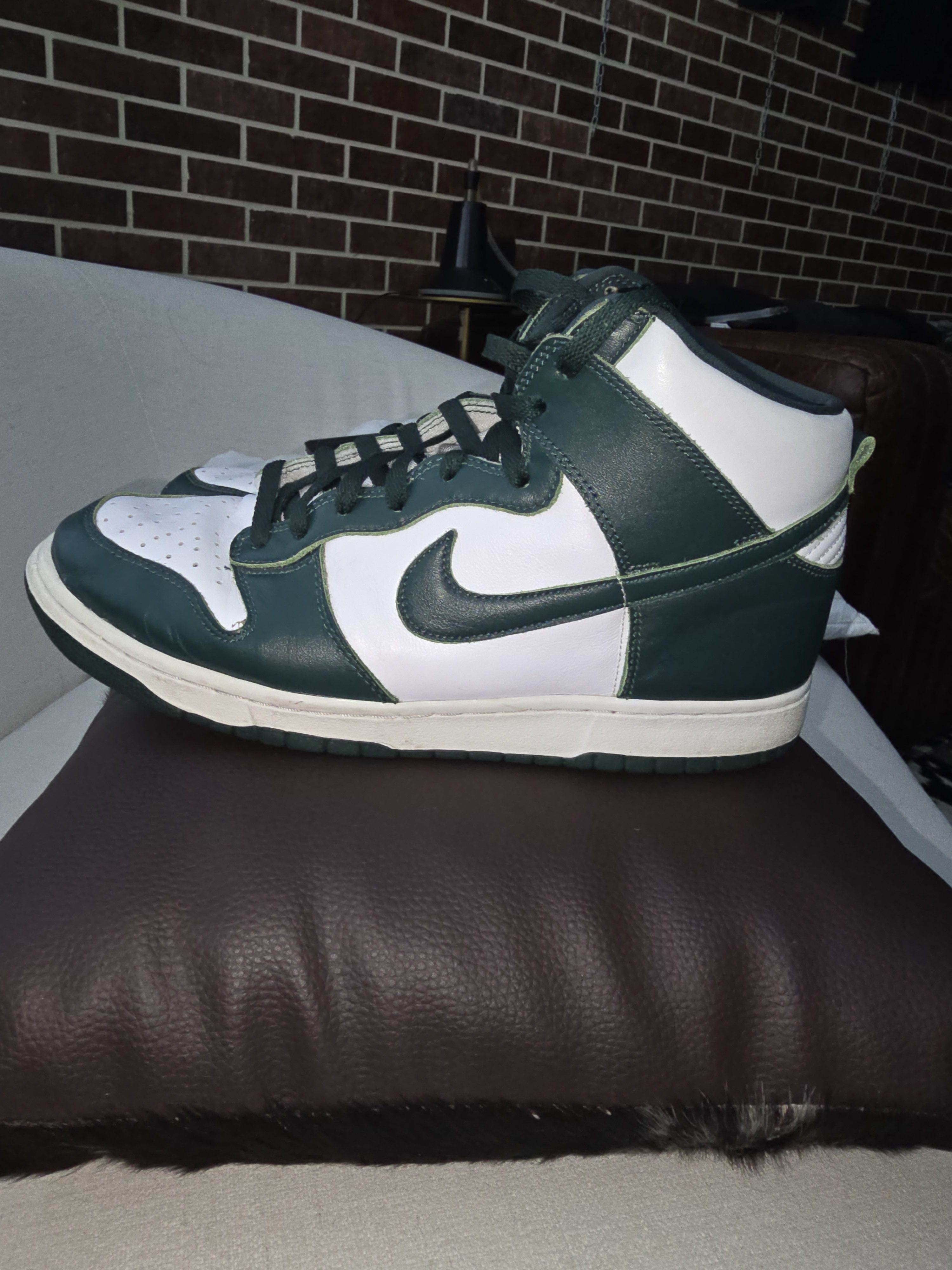 Nike Green Nike Dunks Size US 12 / EU 45 - 1 Thumbnail