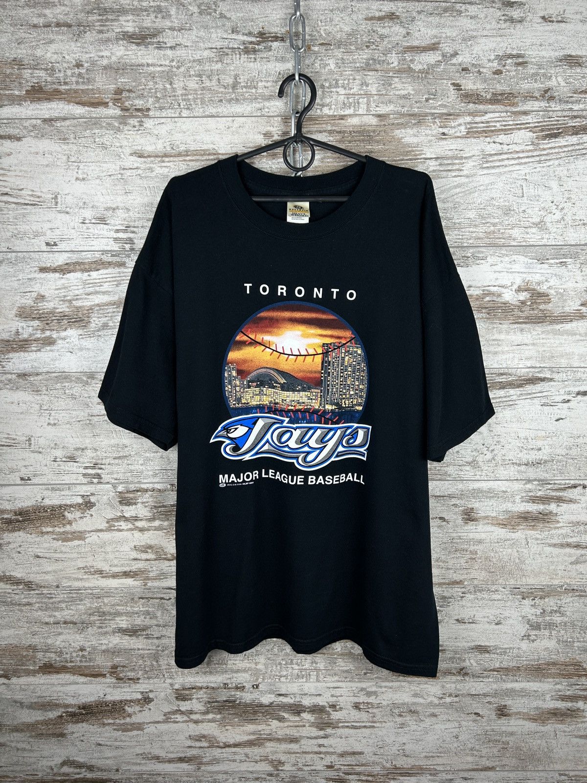 MLB Mens Vintage Toronto Blue Jays T Shirt 2005 tee MLB Size US XL / EU 56 / 4 - 2 Thumbnail