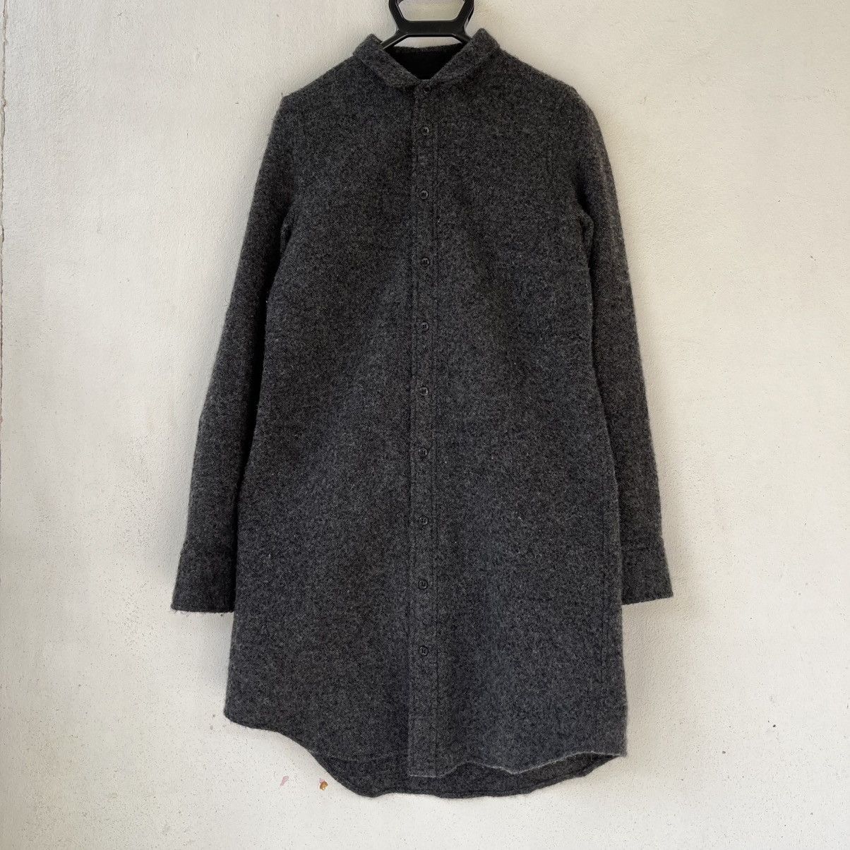 Japanese Brand R&D.M.Co- Oldman’s Tailor Premium Wool Tweed Duster Size S / US 4 / IT 40 - 1 Thumbnail