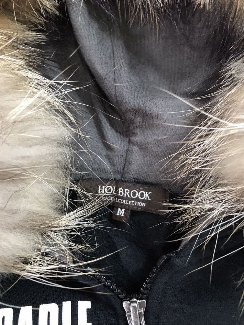 Japanese Brand Holbrook LGB If Six Was Nine Style Faux Fur Zip Hoodie Size US M / EU 48-50 / 2 - 5 Thumbnail