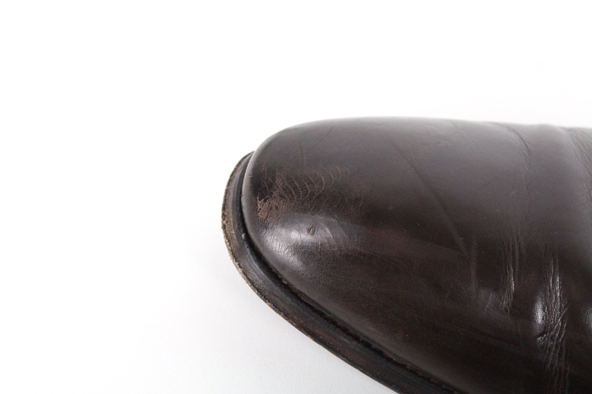 Suitsupply EU43.5 Dark Brown Leather Laced Low-Top 72824 Size US 10.5 / EU 43-44 - 14 Thumbnail
