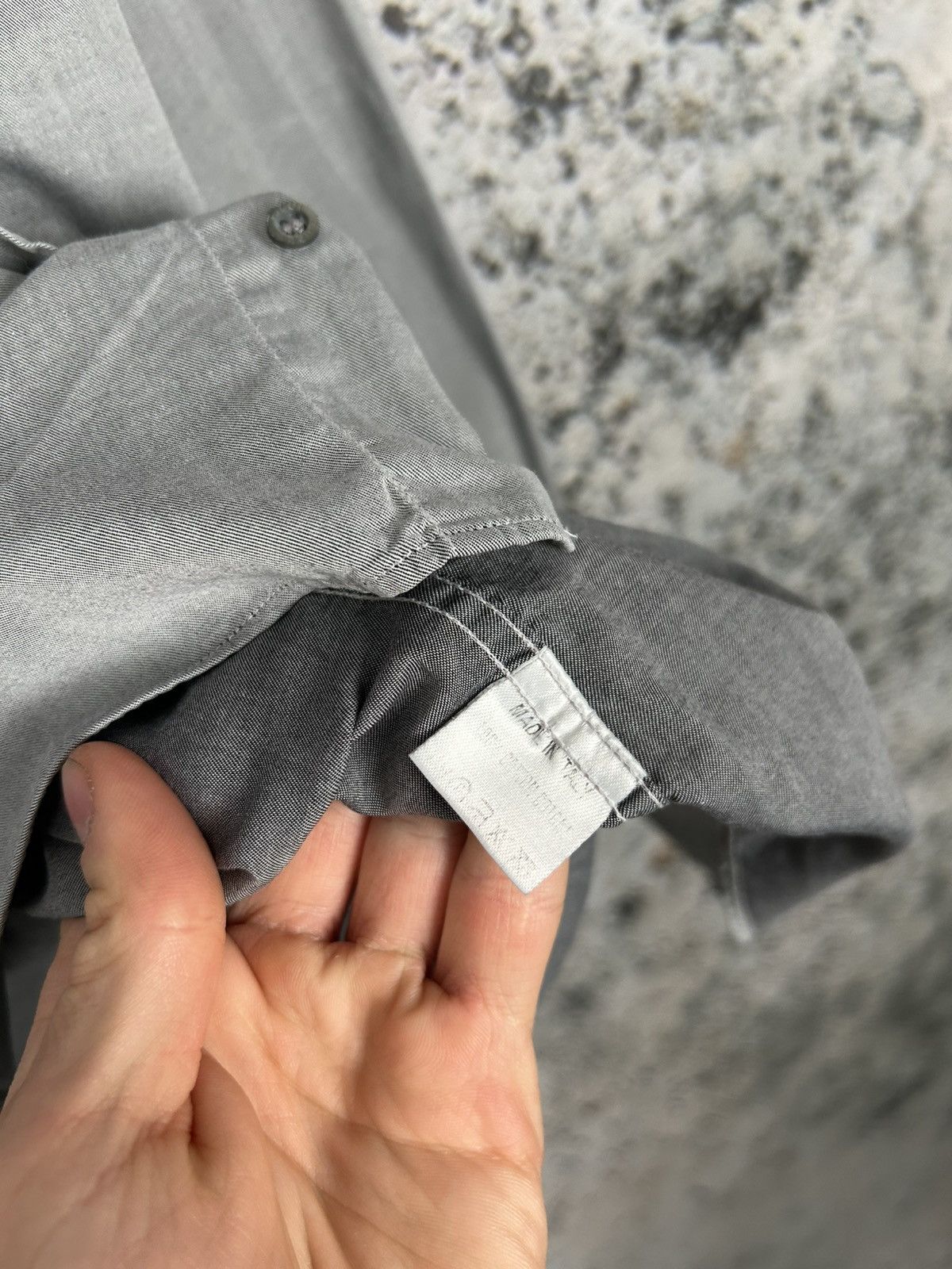 Designer Gucci Grey Shirt Designer Luxury Premium Basic Minimalist Size US L / EU 52-54 / 3 - 6 Thumbnail