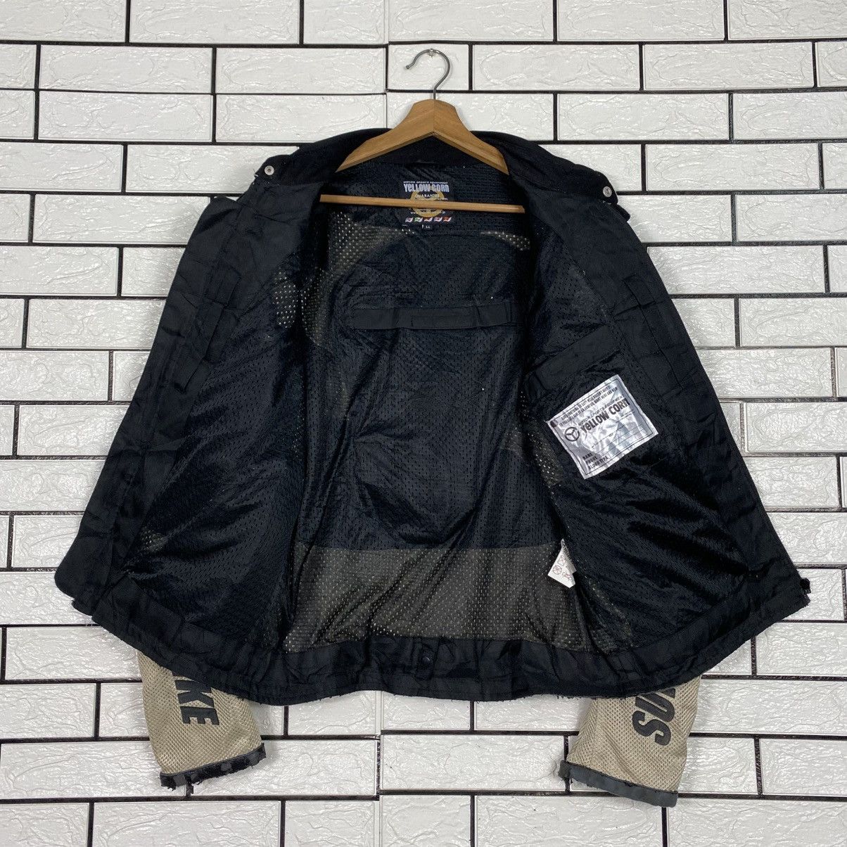 YELLOW CORN Vintage Biker Jacket Cafe Racer Yellow Corn Big Logo Size US L / EU 52-54 / 3 - 17 Thumbnail