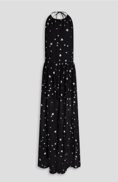 image of Amiri Stars Fil Coupe Halter Dress Size 40, Women's