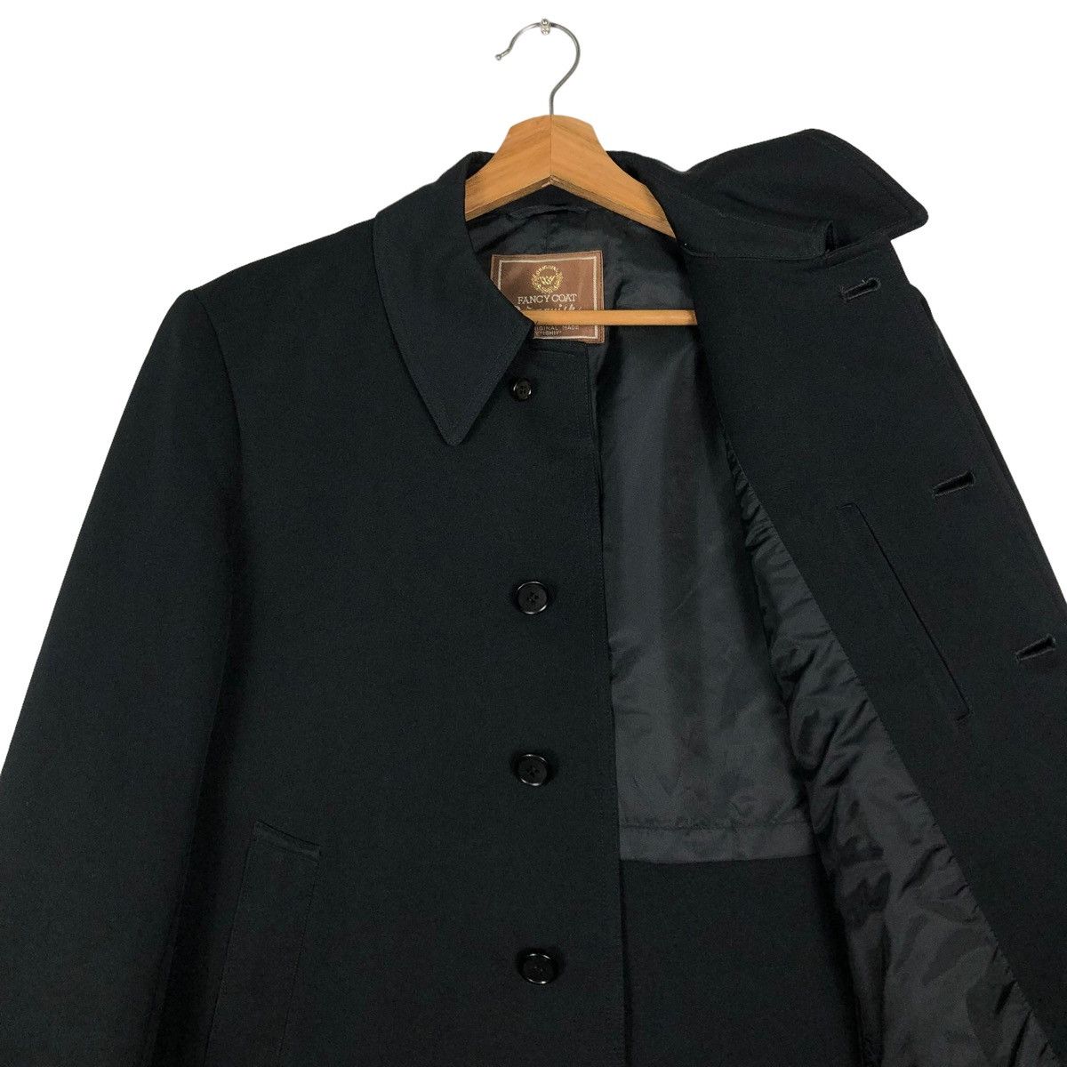 Japanese Brand × Vanquish 🔥RICH BLACK - LONG FLY COATS JACKET FANCY COAT VANQUISH Size US M / EU 48-50 / 2 - 12 Thumbnail
