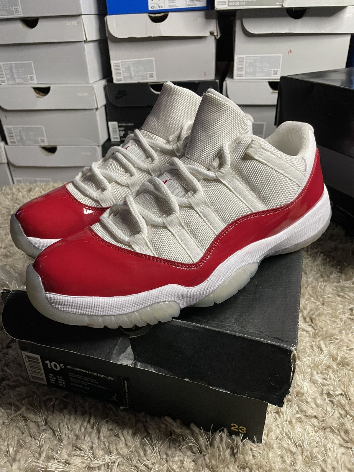 Jordan 11 Low Cherry 2016