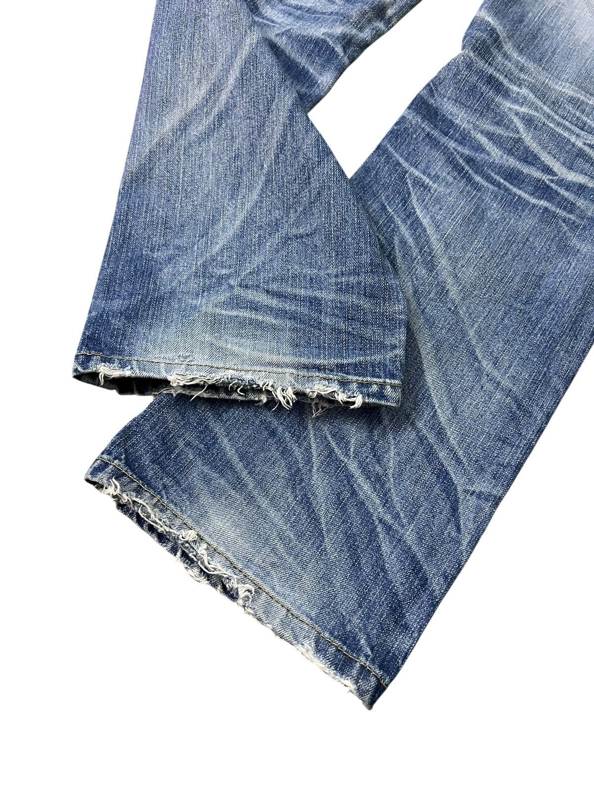 If Six Was Nine Lolita By Concert Club Washed Distress Jean Size US 31 - 13 Thumbnail