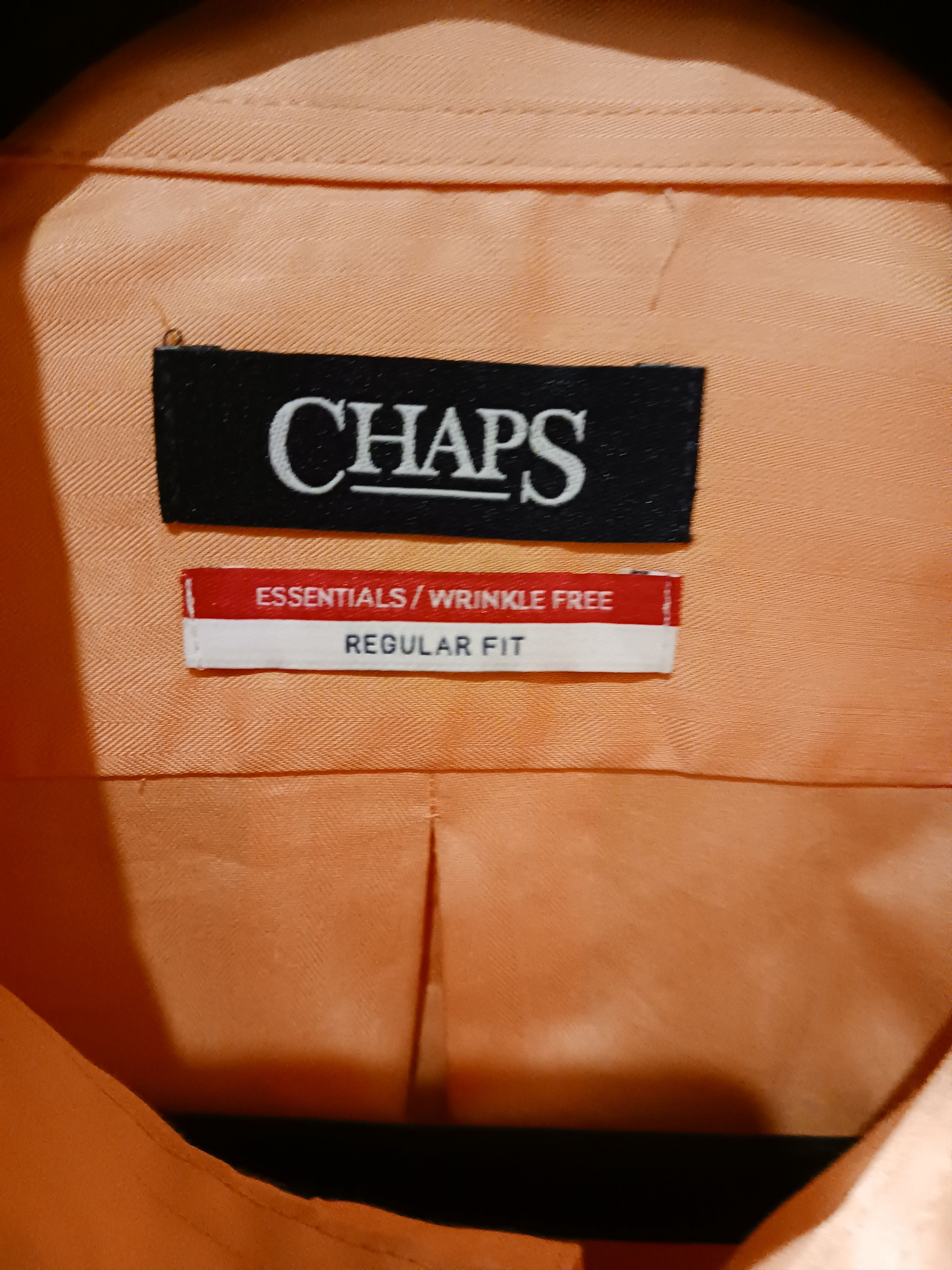 Chaps Vintage 90's Cotton/Poly Dress Shirt Size US M / EU 48-50 / 2 - 5 Thumbnail