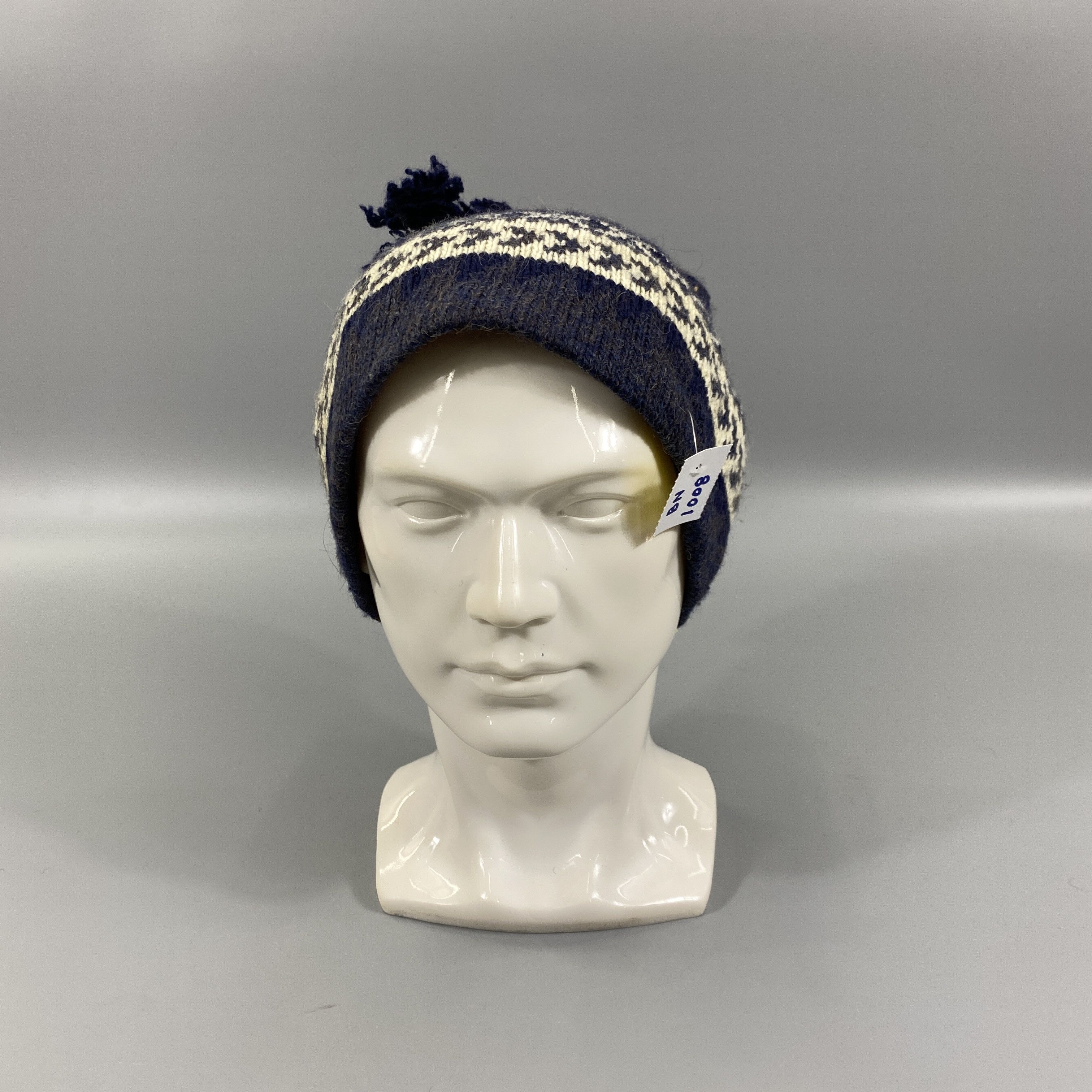 Japanese Brand Snow Cap Beanie Hat With Pom Pom -BN1008 Size ONE SIZE - 3 Thumbnail