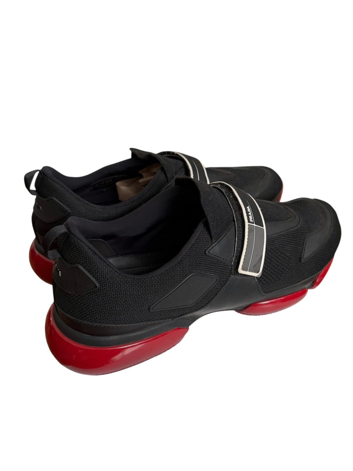 Prada Cloudbust Black Red Bottom Soul Size US 12 / EU 45 - 6 Thumbnail