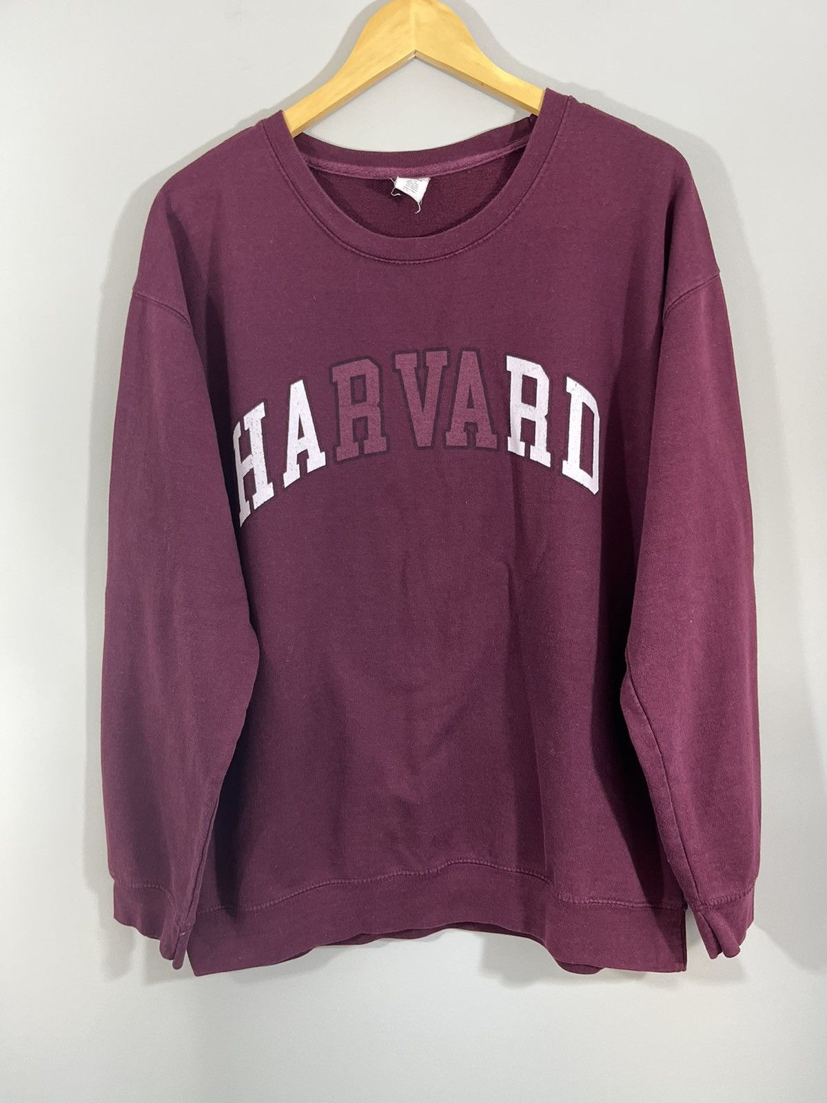 Vintage HARD Faded Distressed Harvard University Crewneck Size US XL / EU 56 / 4 - 1 Thumbnail