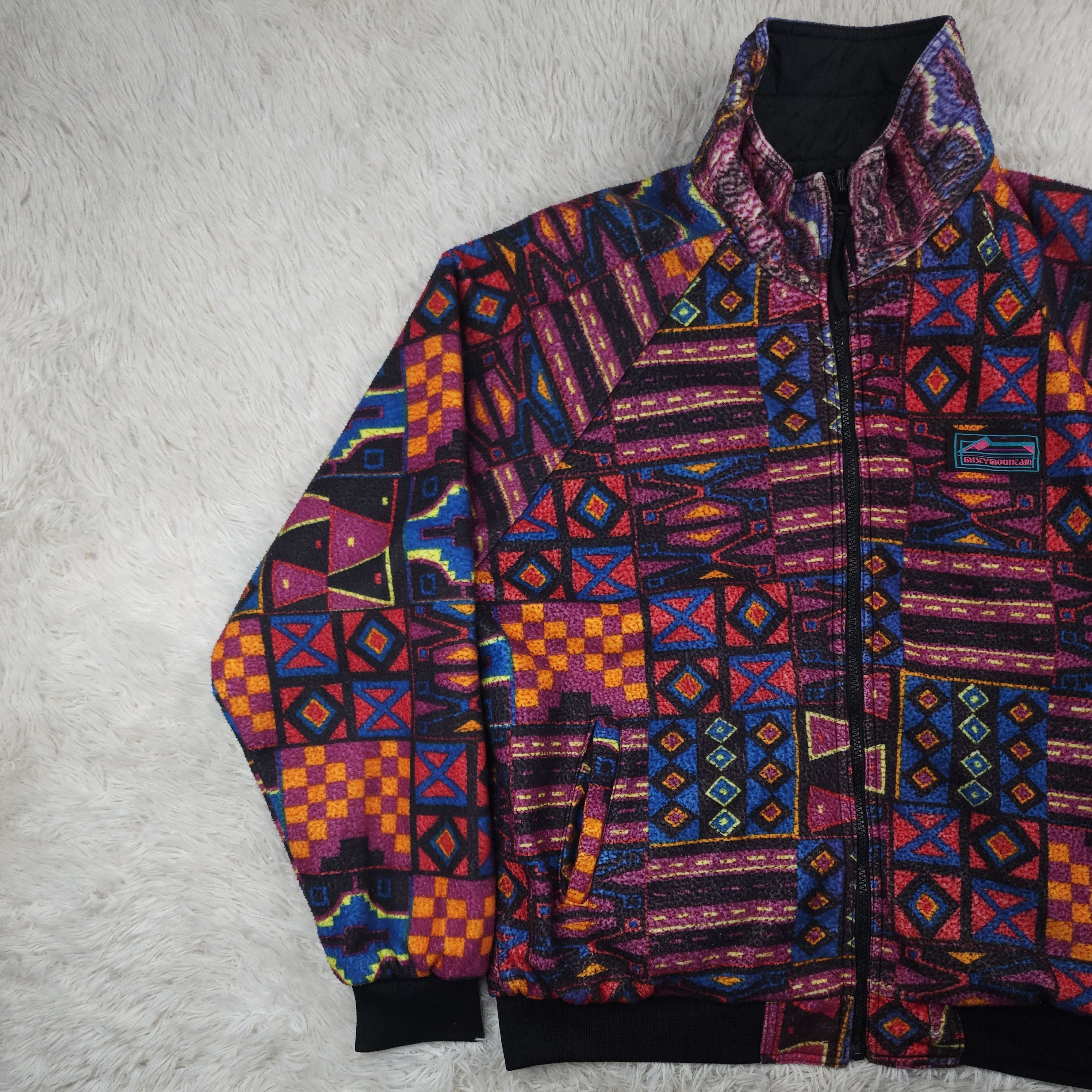 Vintage Vintage Misty Mountain full zip high neck jacket Size US XXL / EU 58 / 5 - 2 Thumbnail