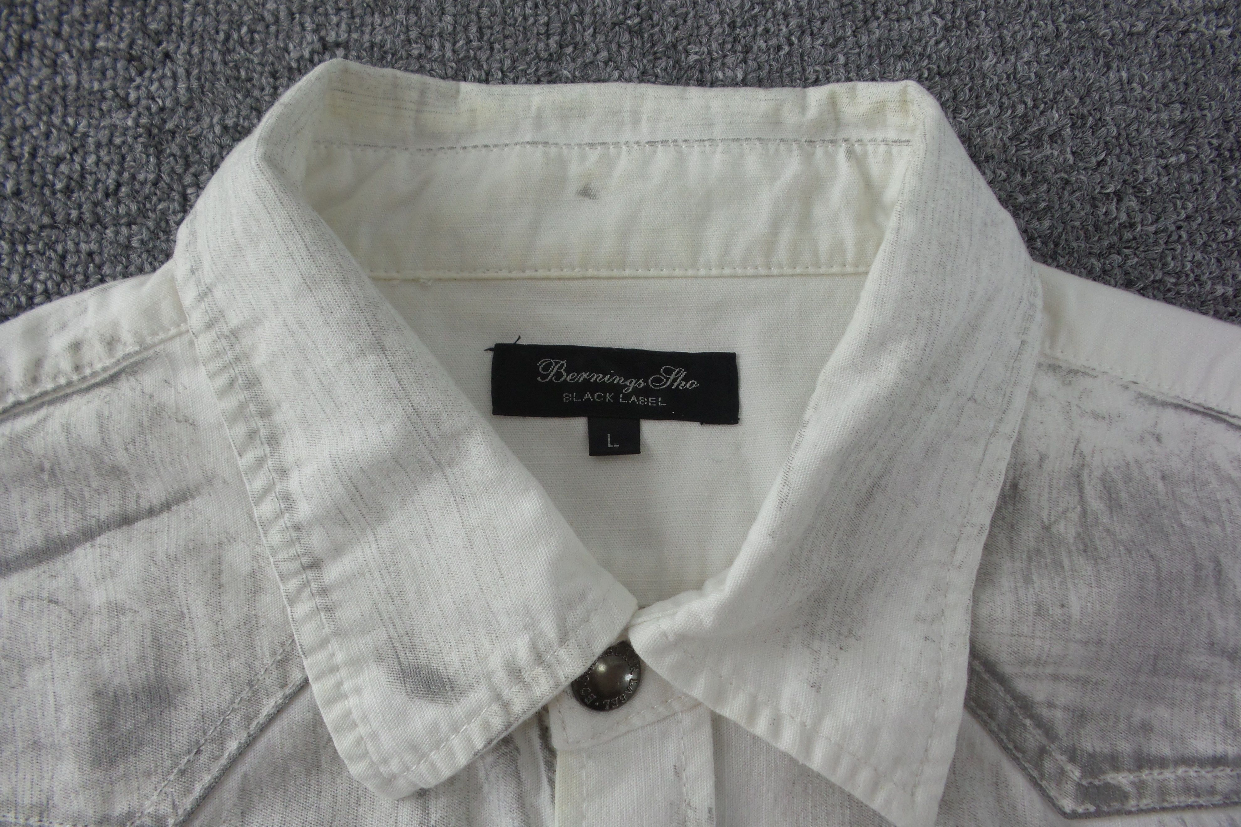Designer × Japanese Brand × Seditionaries Bernings Sho Black Label Double Pockets Shirts Size US L / EU 52-54 / 3 - 2 Thumbnail