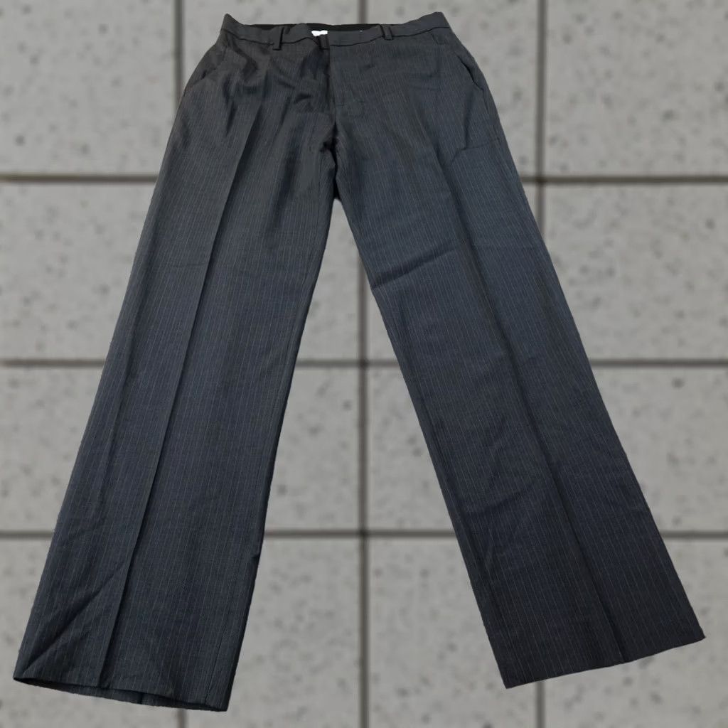 Banana Republic Banana Republic Pants Mens 33X32 Gray Wool Chino Trouser Dress Slacks Stretch Size US 33 - 1 Thumbnail