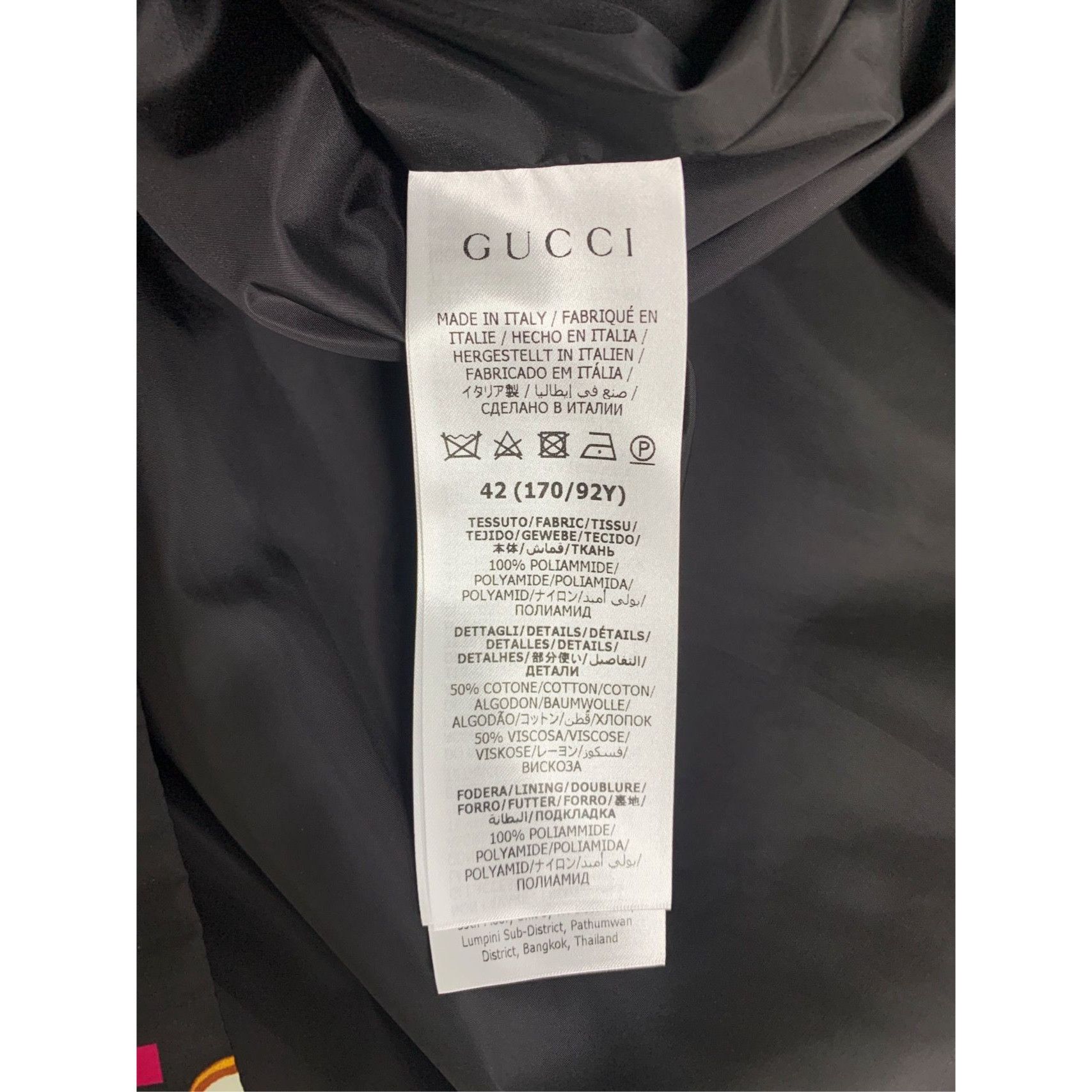 Gucci Gucci Kids Hooded Jacket With Cartoon Dog & GG Print Black Y Size M / US 6-8 / IT 42-44 - 7 Thumbnail