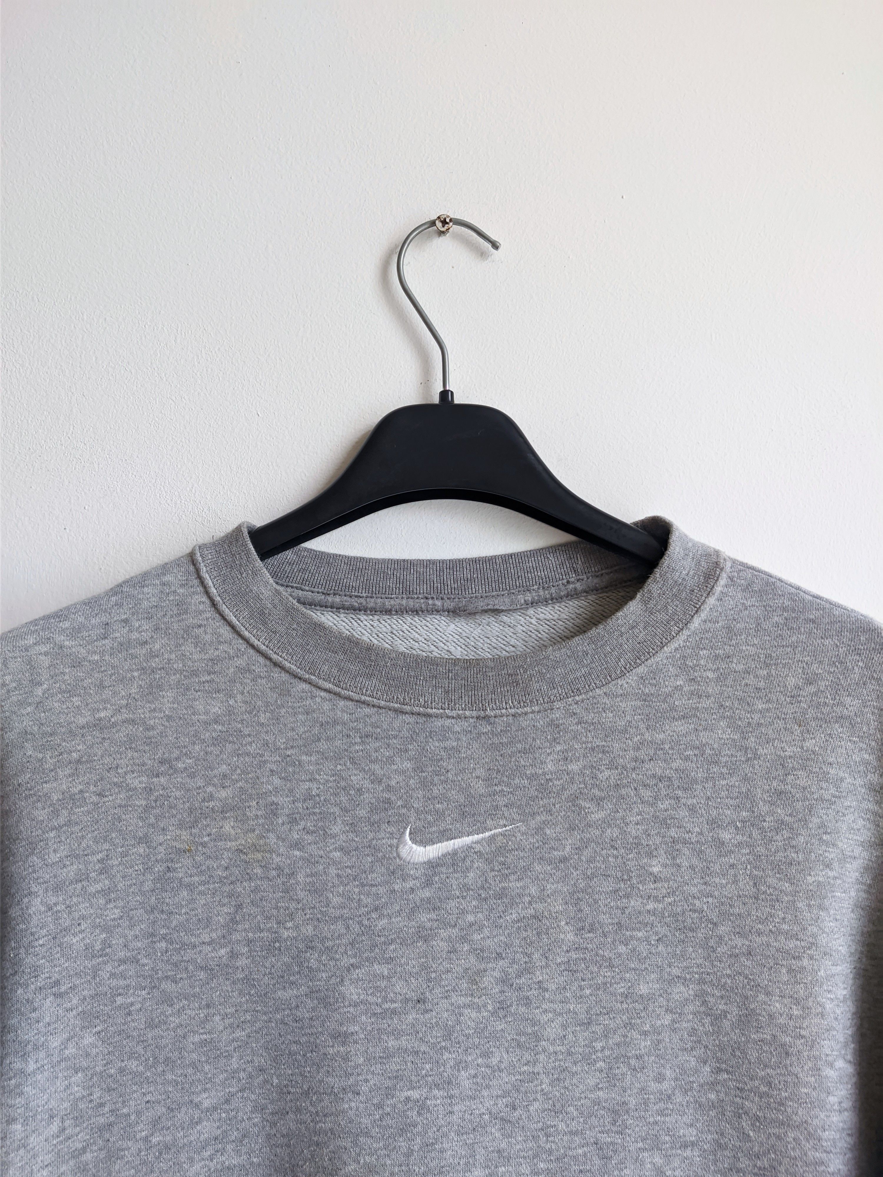 Nike Vintage Nike sweatshirt center swoosh y2k Size US XL / EU 56 / 4 - 2 Thumbnail