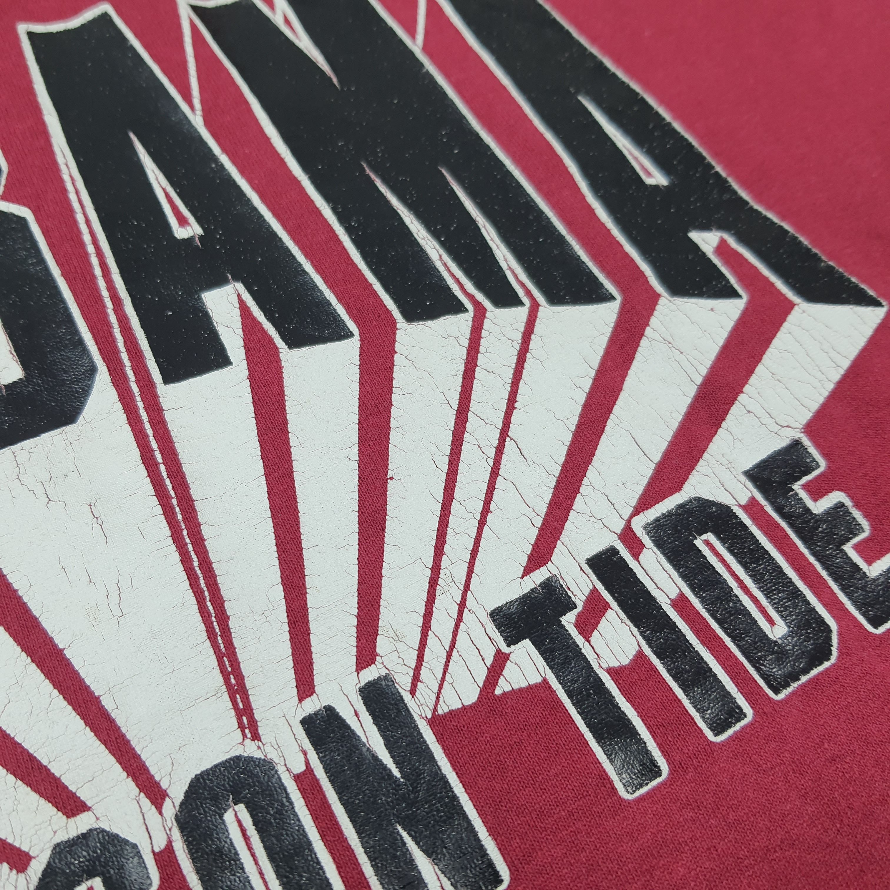 Vintage Vintage 90s Alabama Crimson Tide T-Shirt C285N45 Size US L / EU 52-54 / 3 - 11 Thumbnail