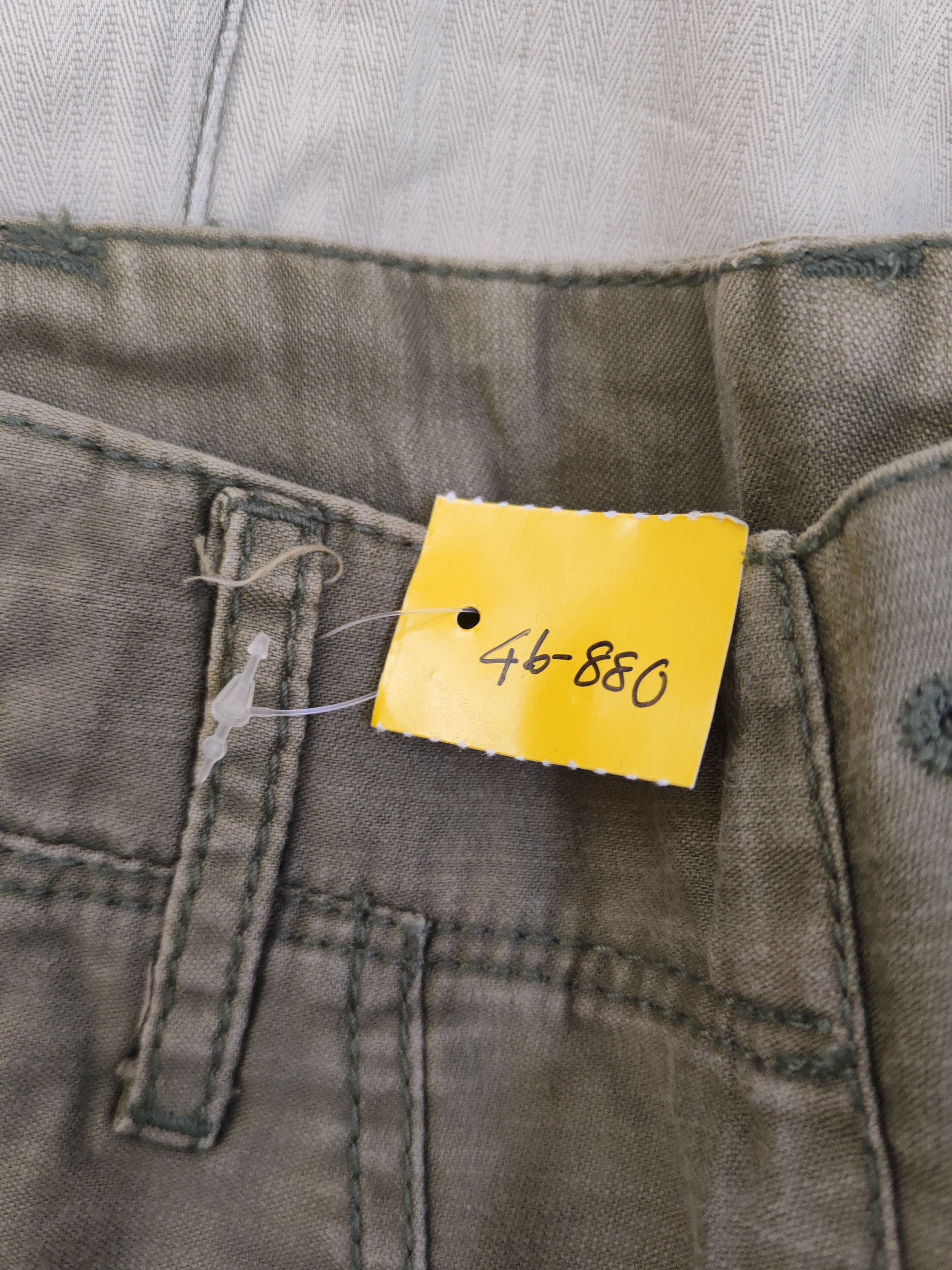Japanese Brand DL Framework Army Green Multipocket Cargo Pants #46-880 Size US 29 - 15 Thumbnail
