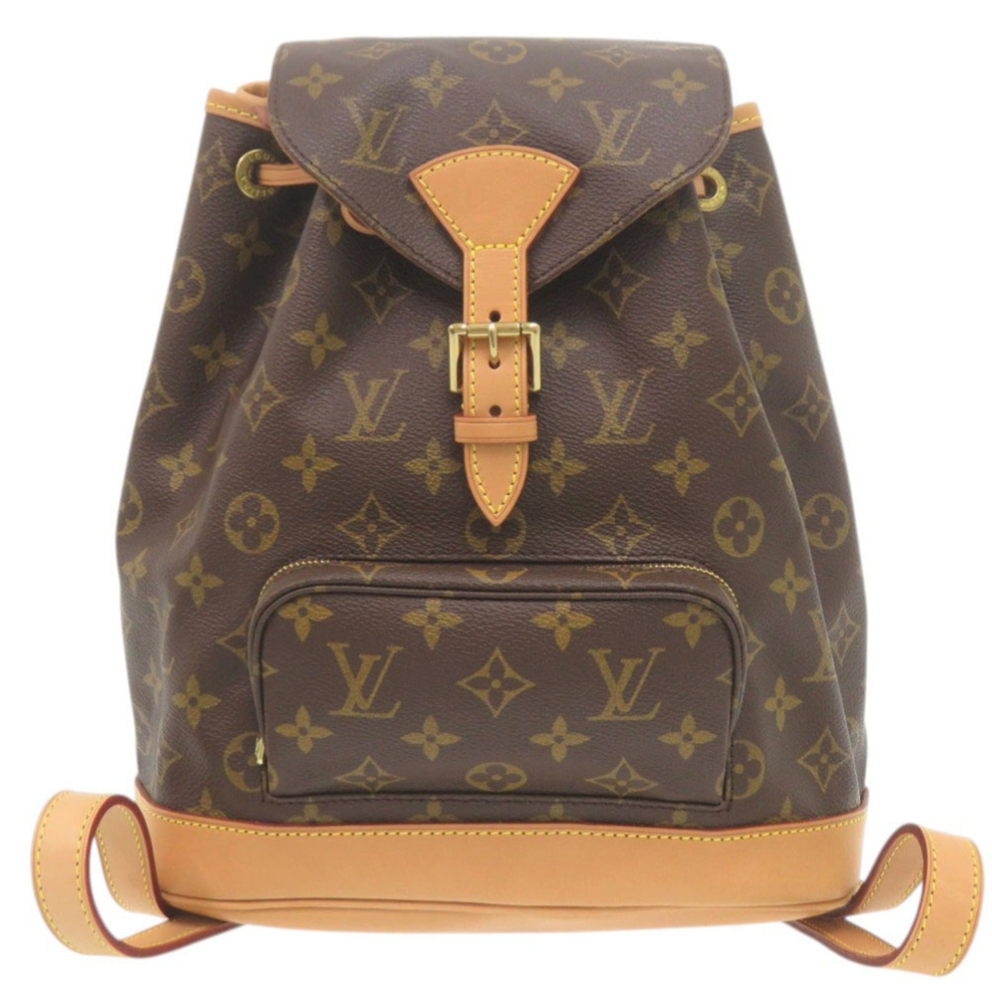 Louis Vuitton Excellent condition Louis Vuitton Montsouris MM Monogram M51136 Backpack Daypack LV 0279 LOUIS VUITTON Size ONE SIZE - 1 Thumbnail