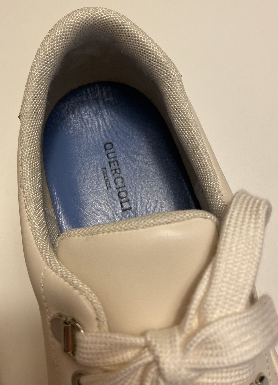 Quercioli Quercioli leather ivory sneakers Size US 8 / EU 41 - 7 Thumbnail