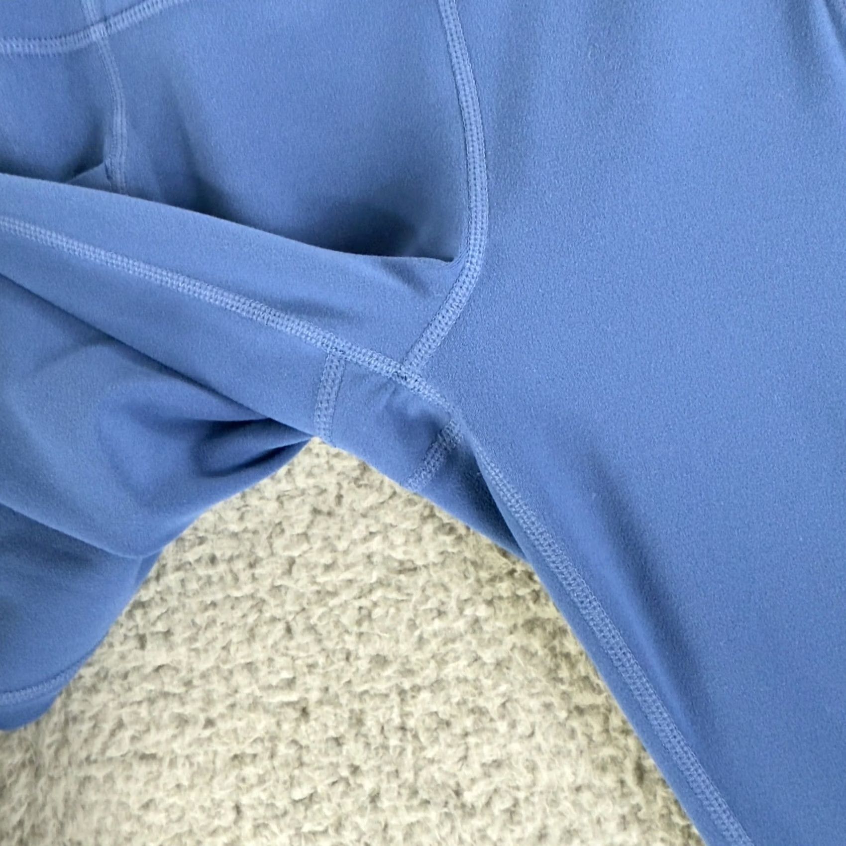 Athleta Athleta All In Reaction Leggings Womens Medium Atlantis Blue Yoga Pull On Size 32" / US 10 / IT 46 - 3 Thumbnail