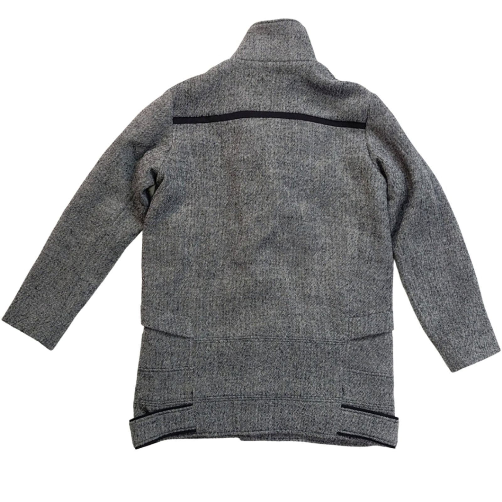 Iro COAT Iro grey and black tweed wool coat Size 36 small Size US S / EU 44-46 / 1 - 2 Thumbnail