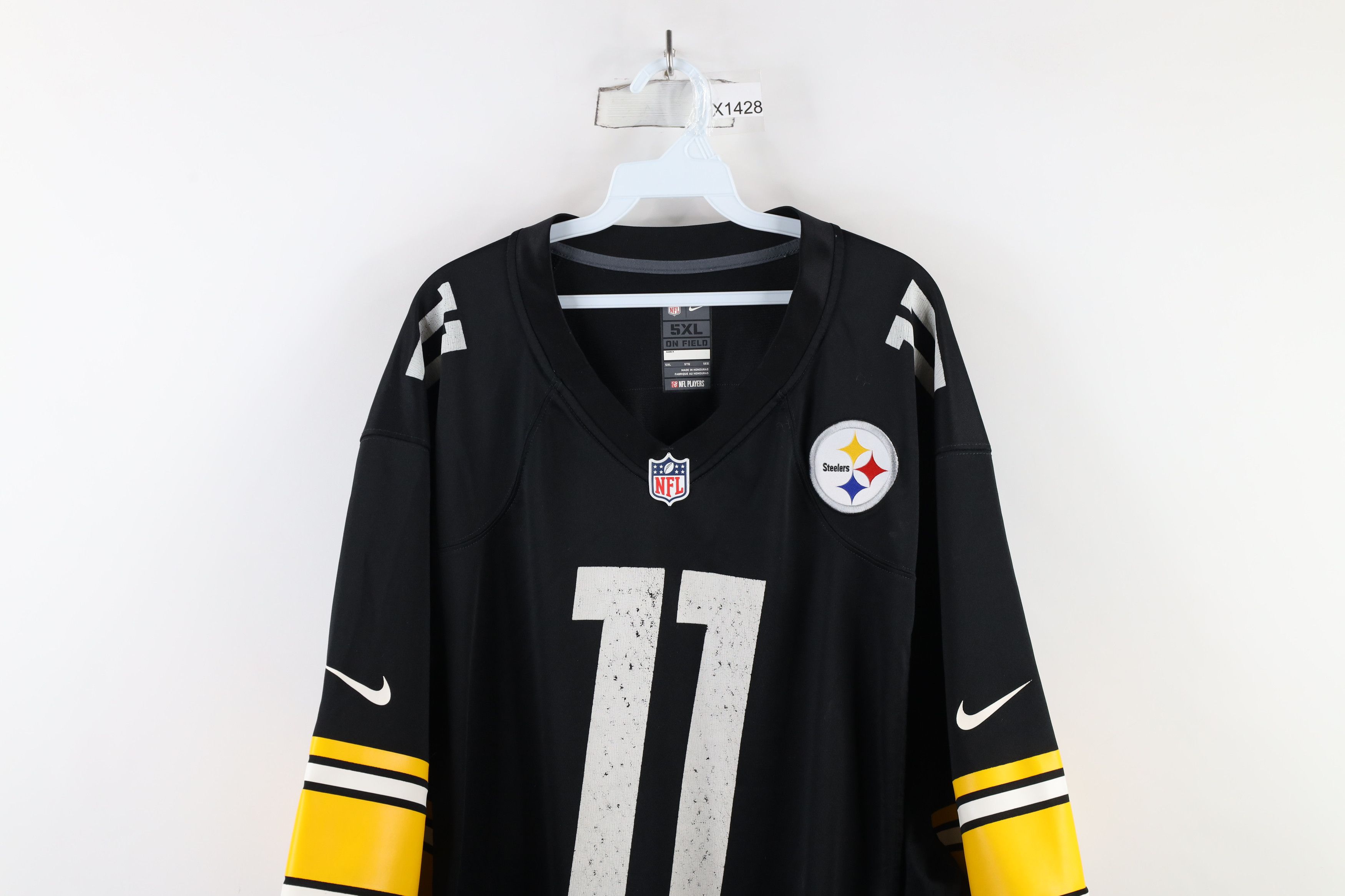 Nike × Vintage Nike On Field Pittsburgh Steelers Football Jersey Black Size US XXL / EU 58 / 5 - 2 Thumbnail