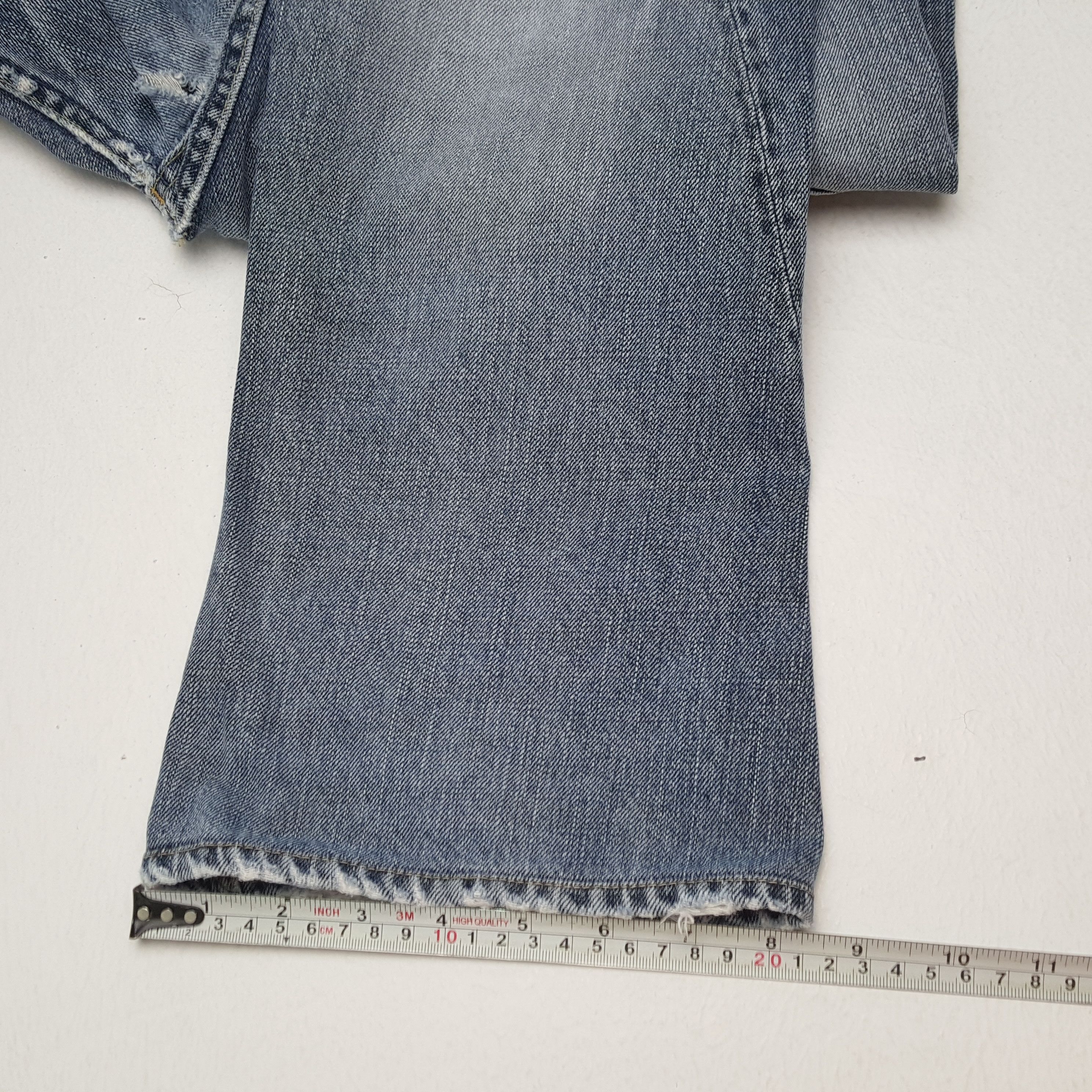 Japanese Brand × Le Grande Bleu (L.G.B.) × Vintage LE GRANDE BLEU L.G.B Distressed Jeans Fashion Style Size US 31 - 11 Thumbnail