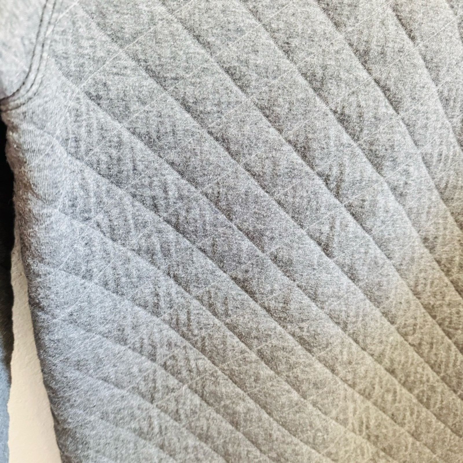 Eddie Bauer EDDIE BAUER Grey Quilted Pocket Pullover Sweatshirt Sweater Size US S / EU 44-46 / 1 - 9 Thumbnail