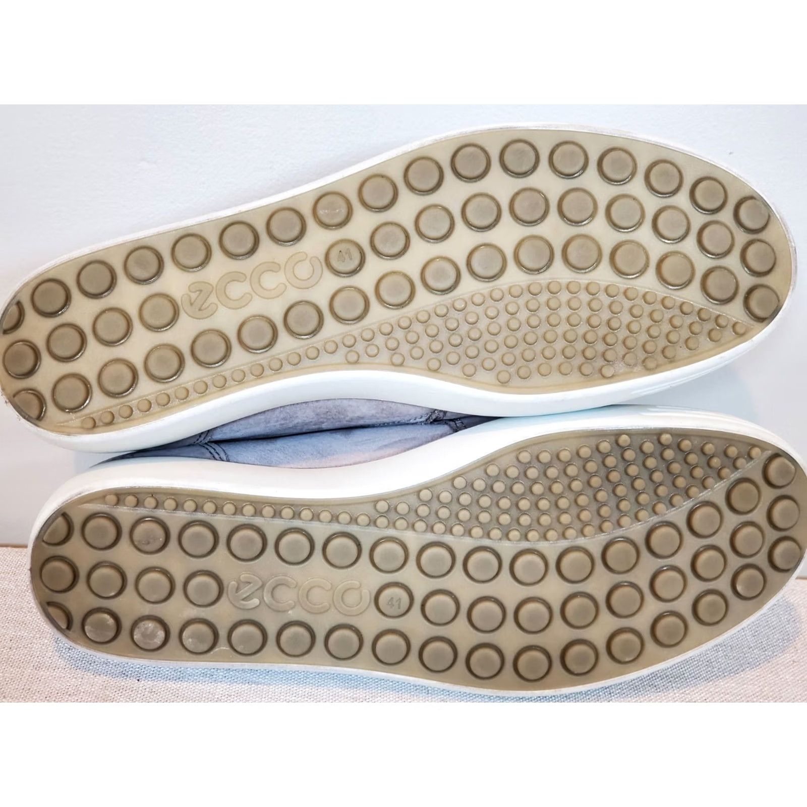 Ecco ECCO Soft 7 Slip On With Zipper Sneaker Warm Grey Leather Women's US 10-10.5 Athletic/Casual Shoes Size US 8 / IT 38 - 6 Thumbnail