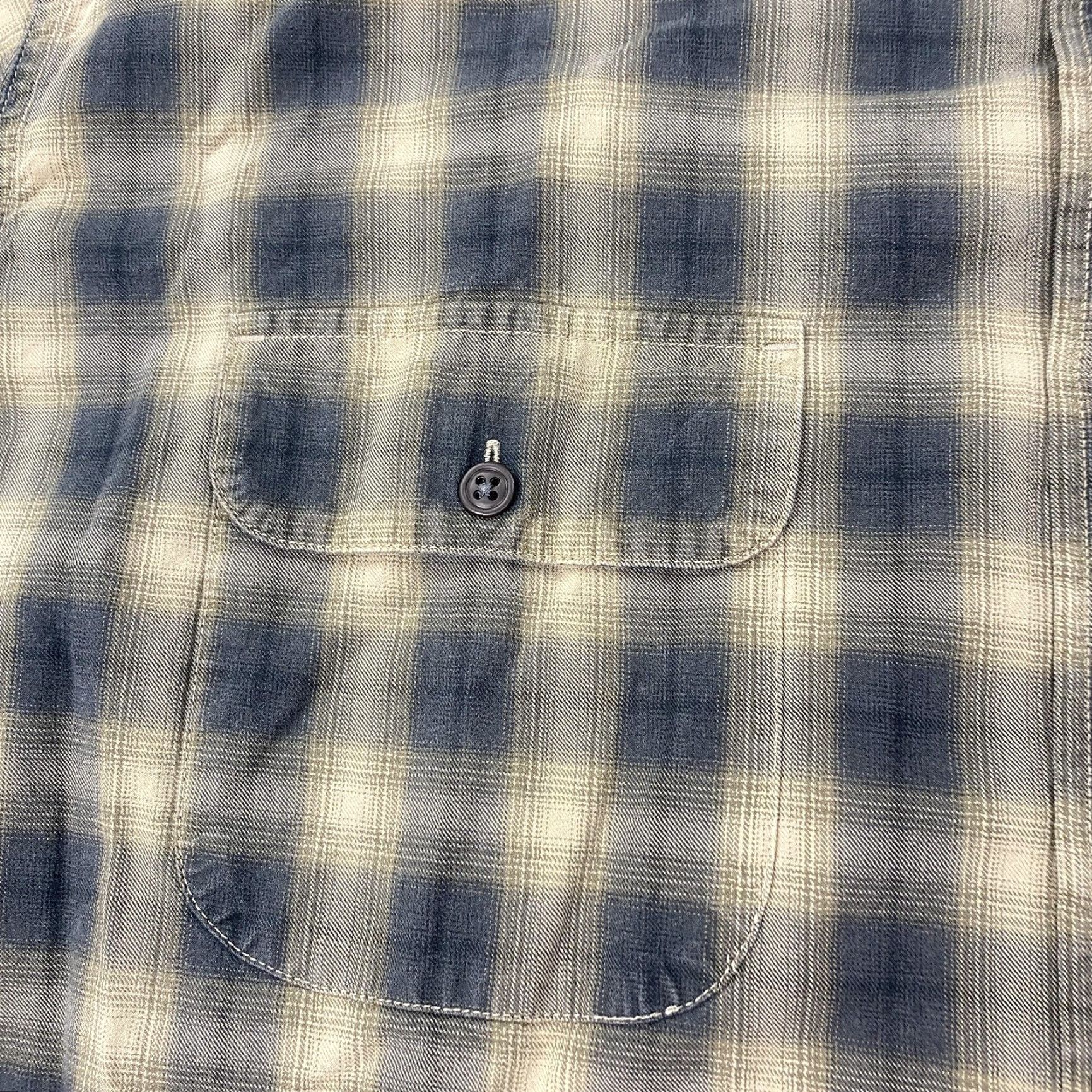 Eddie Bauer Eddie Bauer Mens Shirt 2XL Gray Plaid Button-Up Cotton Long Sleeve Casual Size US XXL / EU 58 / 5 - 3 Thumbnail