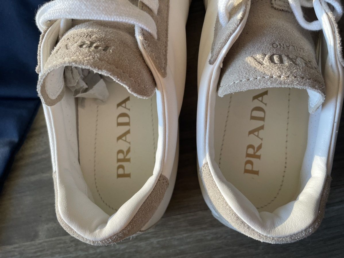 Prada Prada GAT leather sneakers Size US 7 / EU 40 - 8 Thumbnail