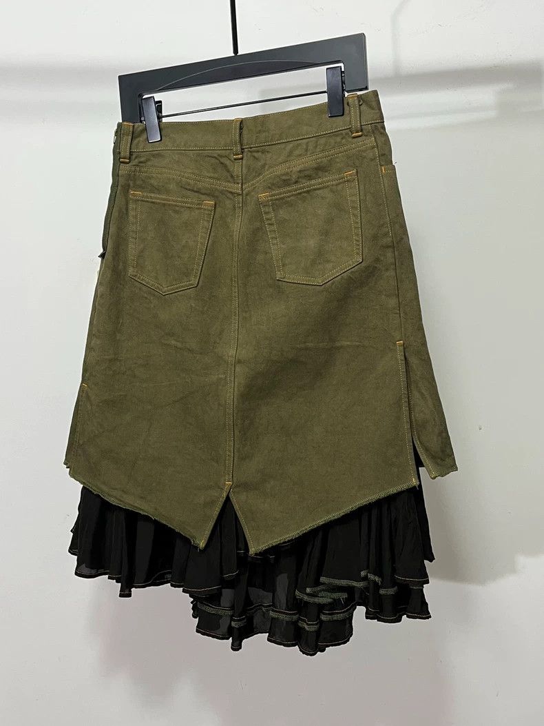Comme des Garcons Comme Des Garcons Deconstructing Denim Skirt Size 24" / US 00 / IT 34 - 5 Thumbnail